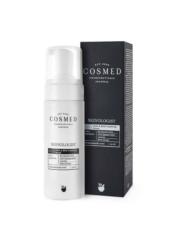 Cosmed-Cosmed Skinologist Aha & Bha Foaming Wash-Yüz Temizleme Köpüğü-2-Milagron.com
