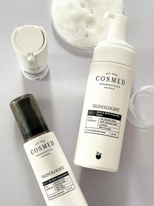 Cosmed-Cosmed Skinologist Aha & Bha Foaming Wash-Yüz Temizleme Köpüğü-5-Milagron.com