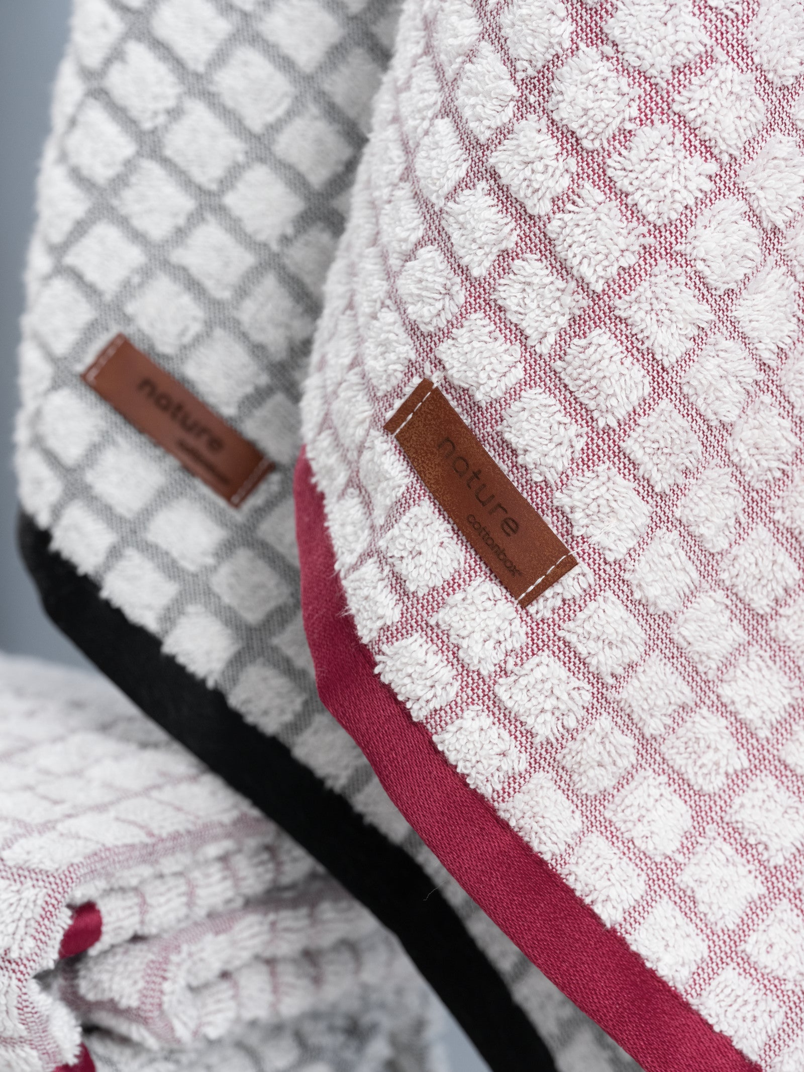 Cotton Box-Cotton Box %100 Pamuk 4'lü Nature Jakarlı Havlu Seti 50x90-El Yüz Havlusu-4-Milagron.com