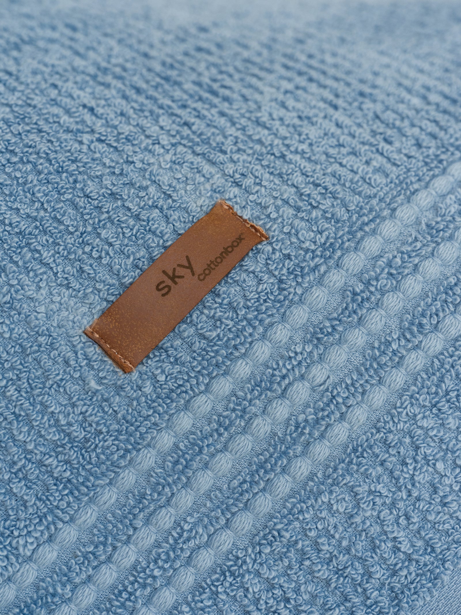 Cotton Box-Cotton Box %100 Pamuk Wellness Havlu Seti Sky Mavi-Havlu Seti-2-Milagron.com