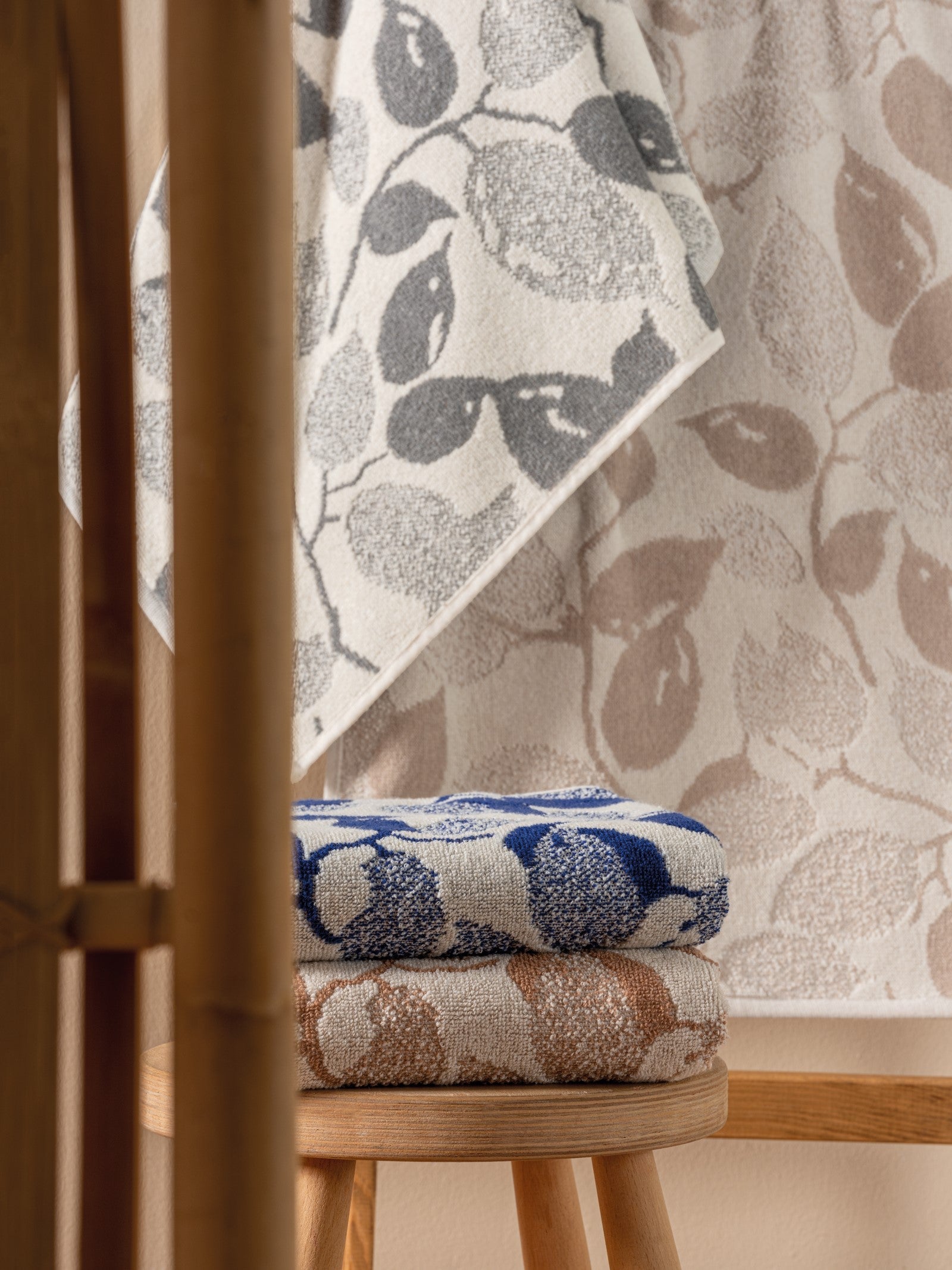 Cotton Box-4'lü Jakarlı İskandinav Havlu Seti Kelda 50x90-Havlu Seti-2-Milagron.com