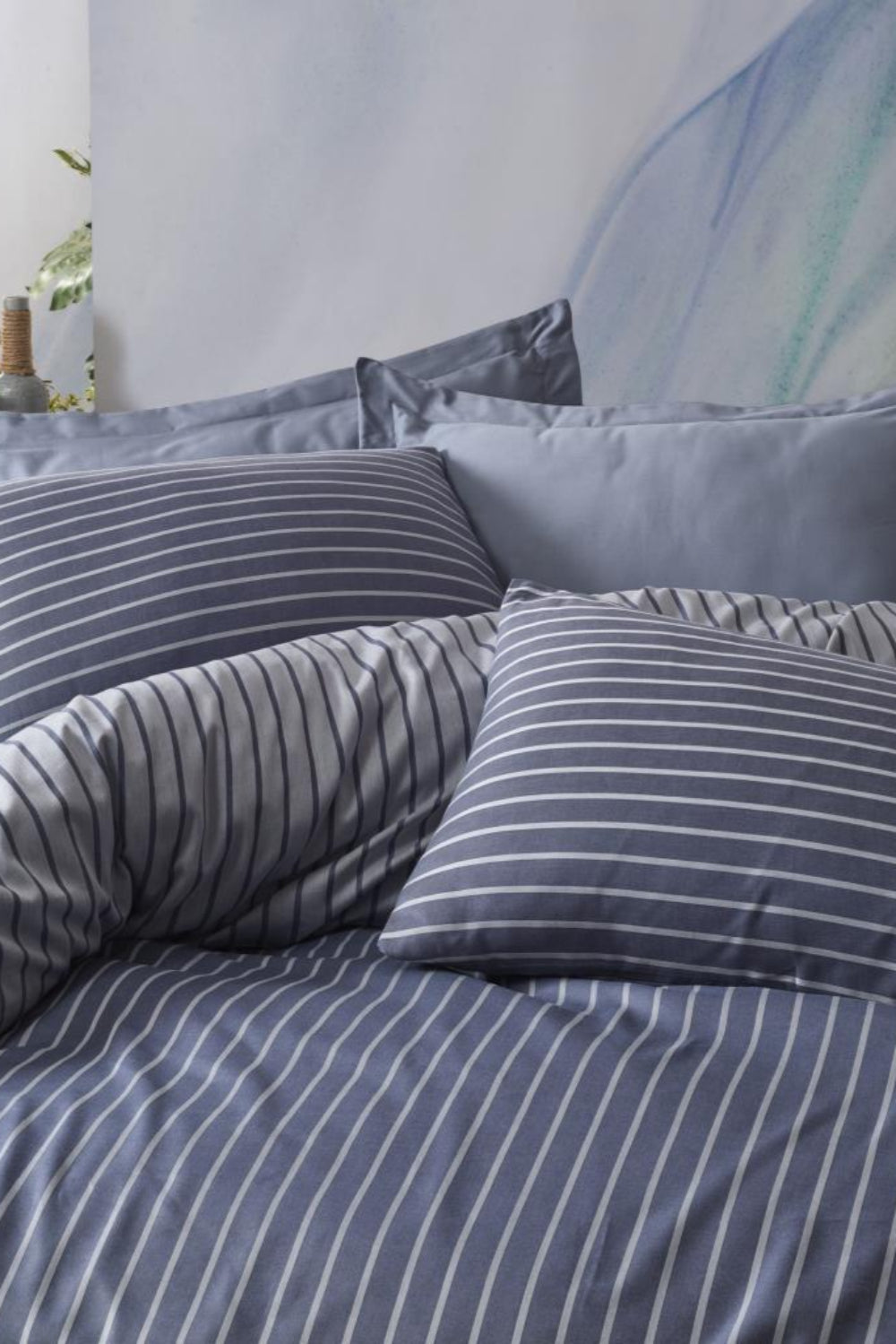 Cotton Box-Cotton Box Bambu çift Kişilik Nevresim Takımı Mavi-Çift Kişilik Nevresim Takımı-2-Milagron.com