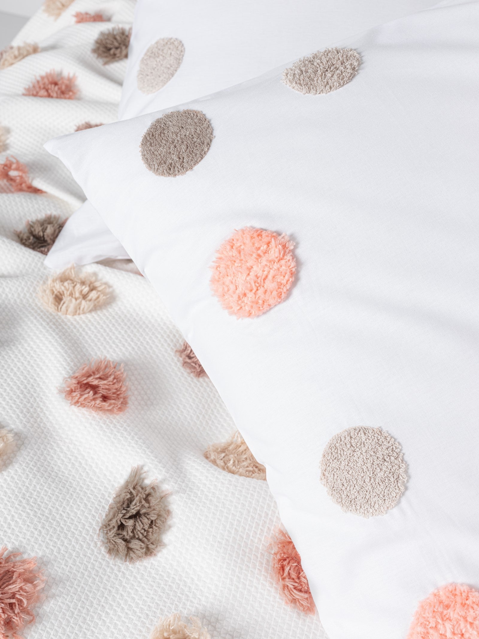 Cotton Box-Bonny Çift Kişilik Pike Takımı Alvin Somon-Pike Takımı-3-Milagron.com