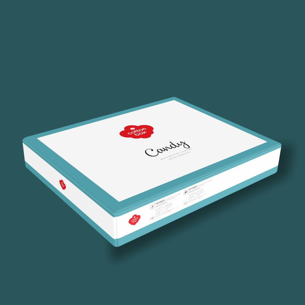 Cotton Box-Candy Tek Kişilik Nevresim Takımı Degno Siyah-Nevresim Takımı-3-Milagron.com