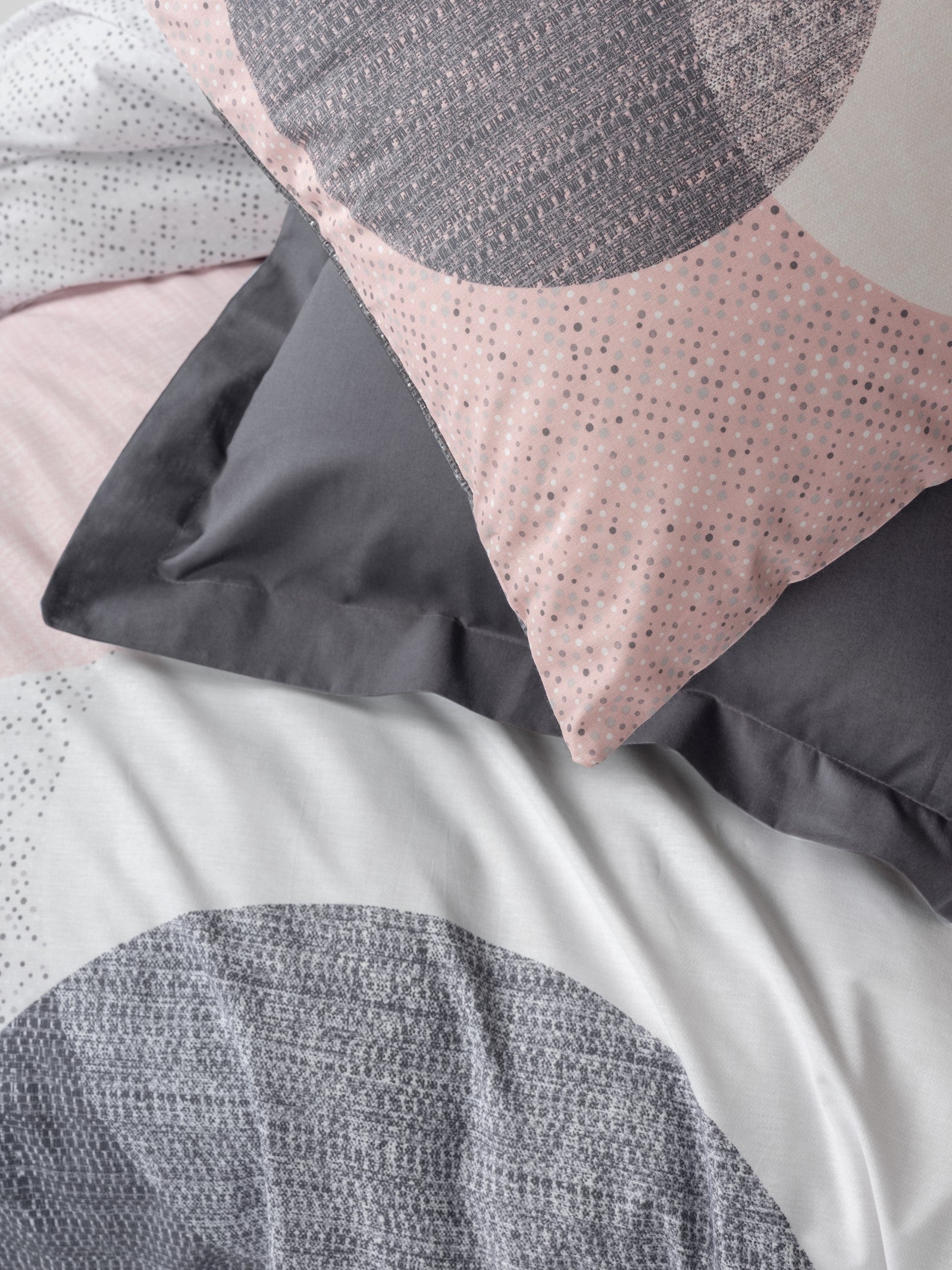 Cotton Box-Çift Kişilik Nevresim Takımı Leron Gri-Nevresim Takımı-3-Milagron.com