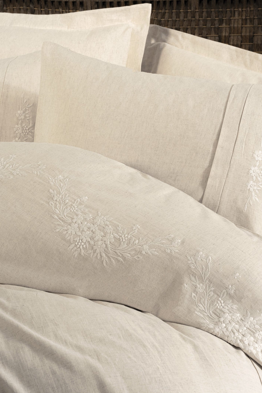 Cotton Box-Cotton Box Cotton Keten çift Kişilik Nevresim Takımı Forbes-Çift Kişilik Nevresim Takımı-2-Milagron.com