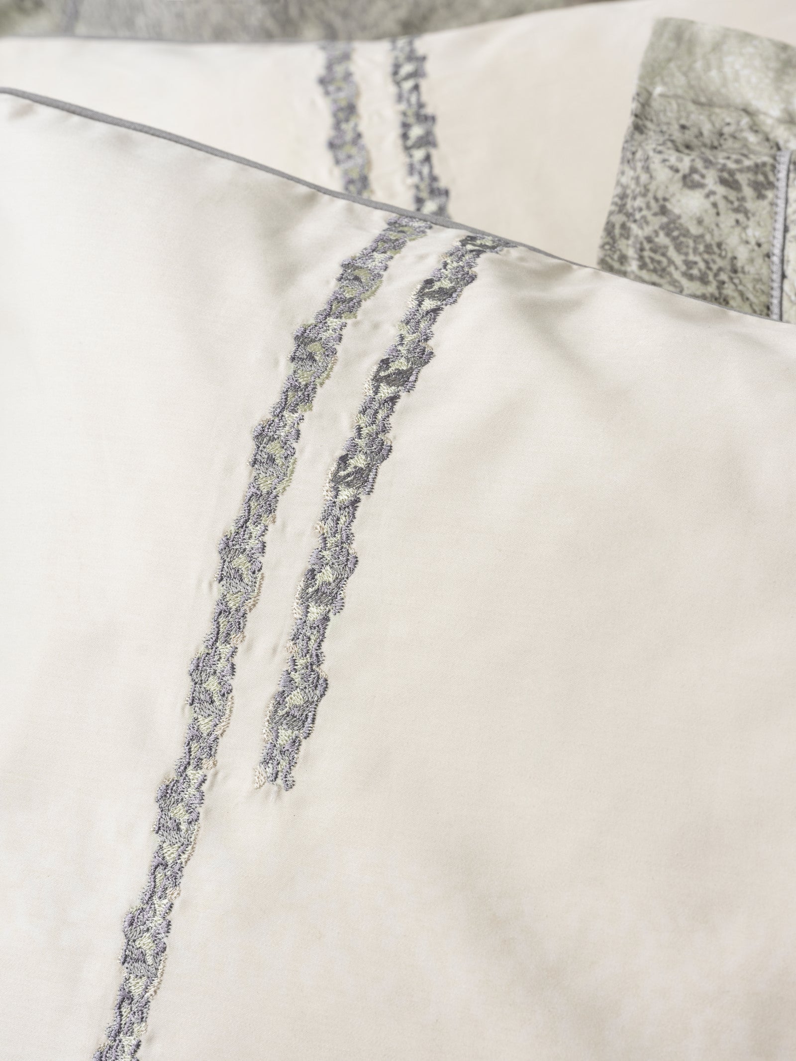 Cotton Box-Elite Saten Çift Kişilik Nevresim Takımı Sendero Haki-Nevresim Takımı-3-Milagron.com