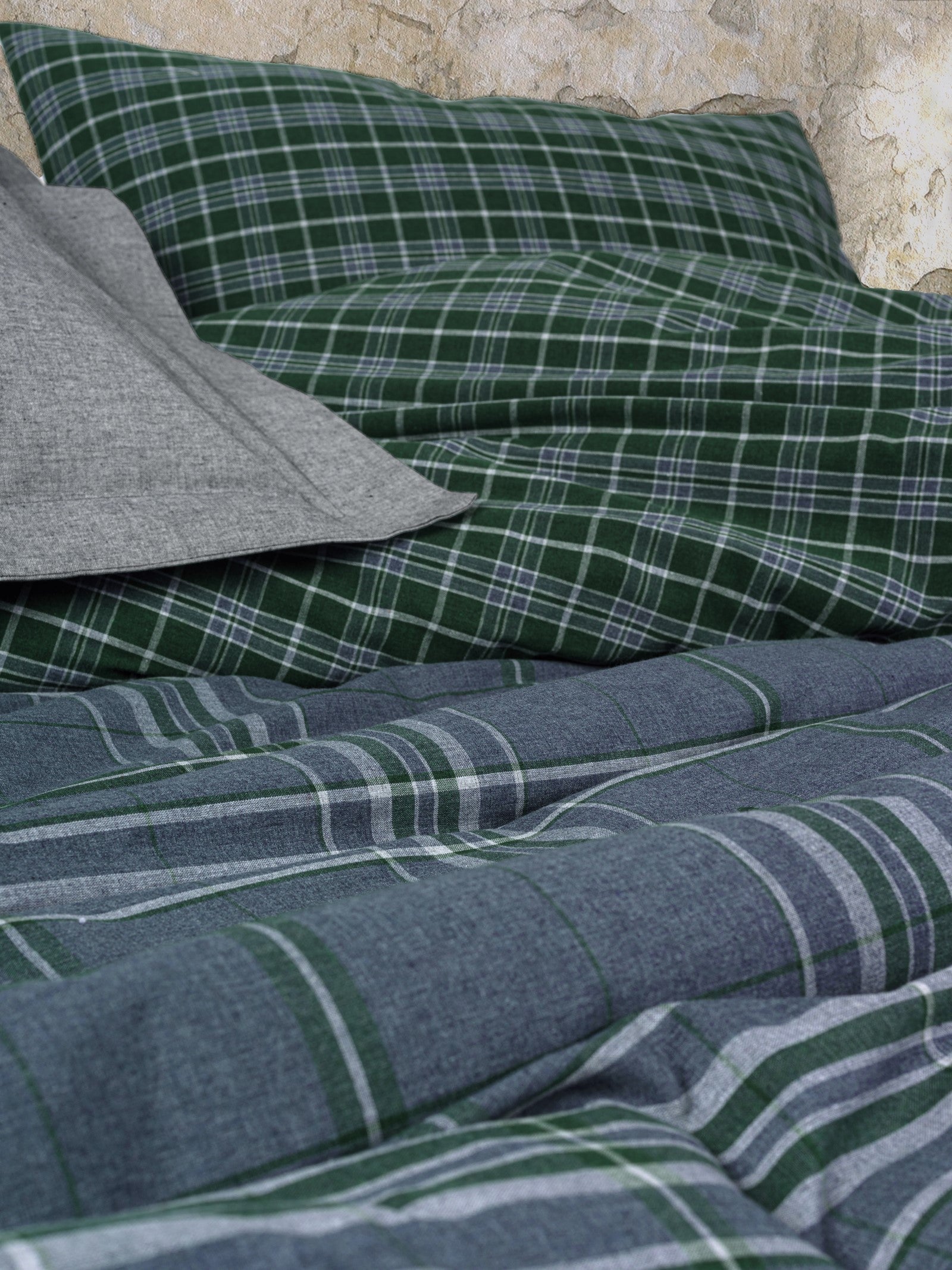 Cotton Box-Natureforce Tek Kişilik Nevresim Takımı Isola Mavi-Nevresim Takımı-2-Milagron.com