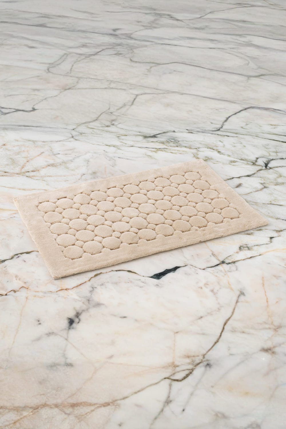 Cotton Box-Pamuklu Paspas Pattern Bej 60x100-Paspas-1-Milagron.com