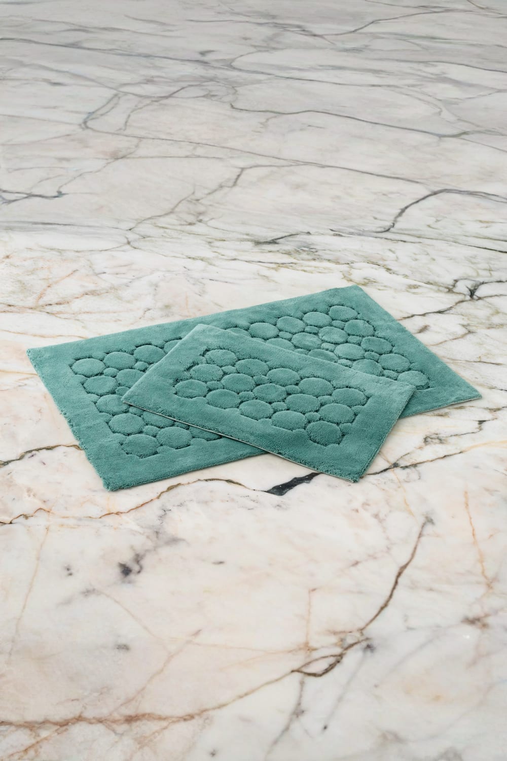 Cotton Box-Pamuklu Paspas Seti Pattern Mint 60x100+40x60-Paspas-1-Milagron.com