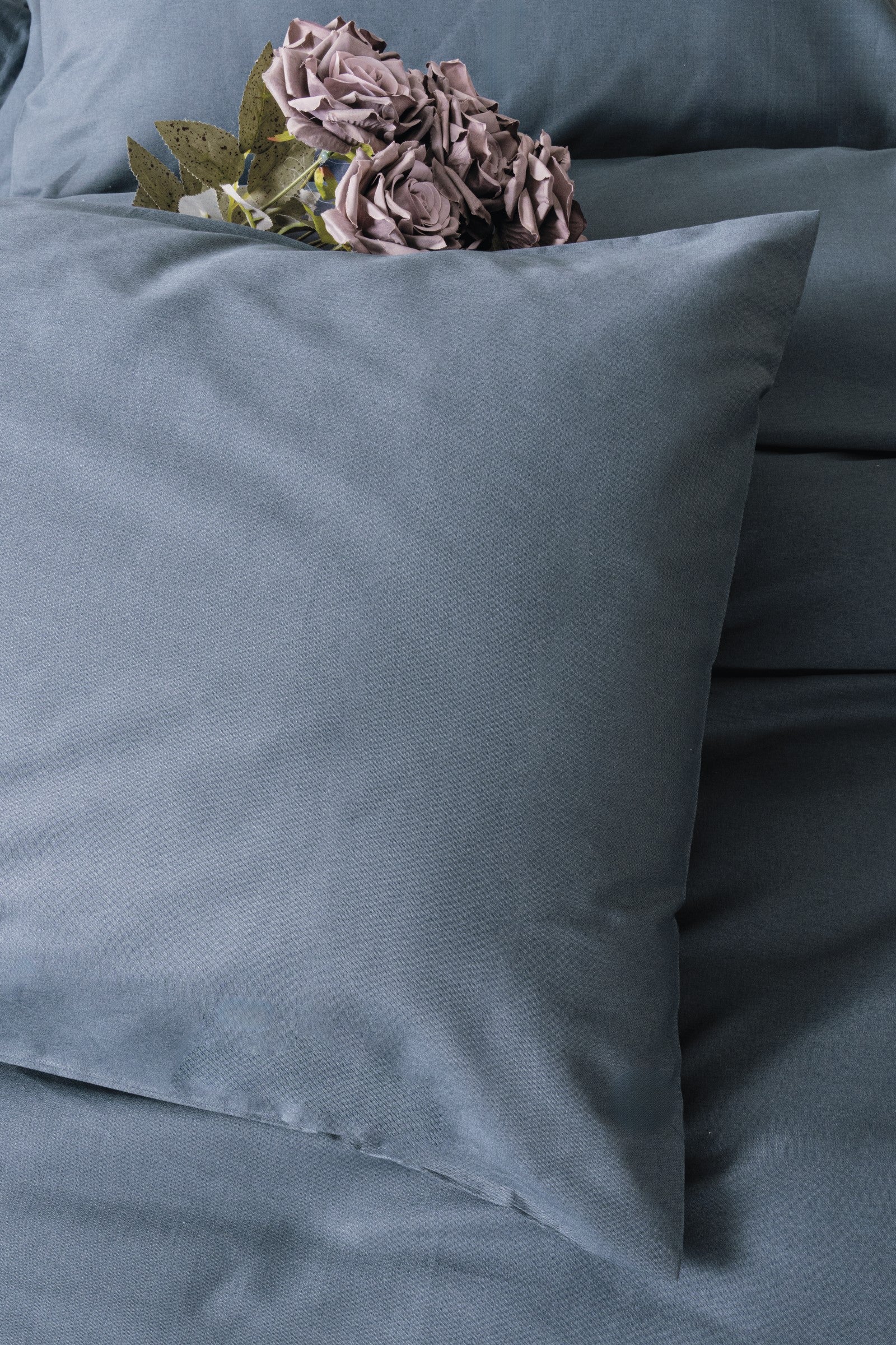 Cotton Box-Plain Tek Kişilik Nevresim Takımı Antrasit-Nevresim Takımı-2-Milagron.com