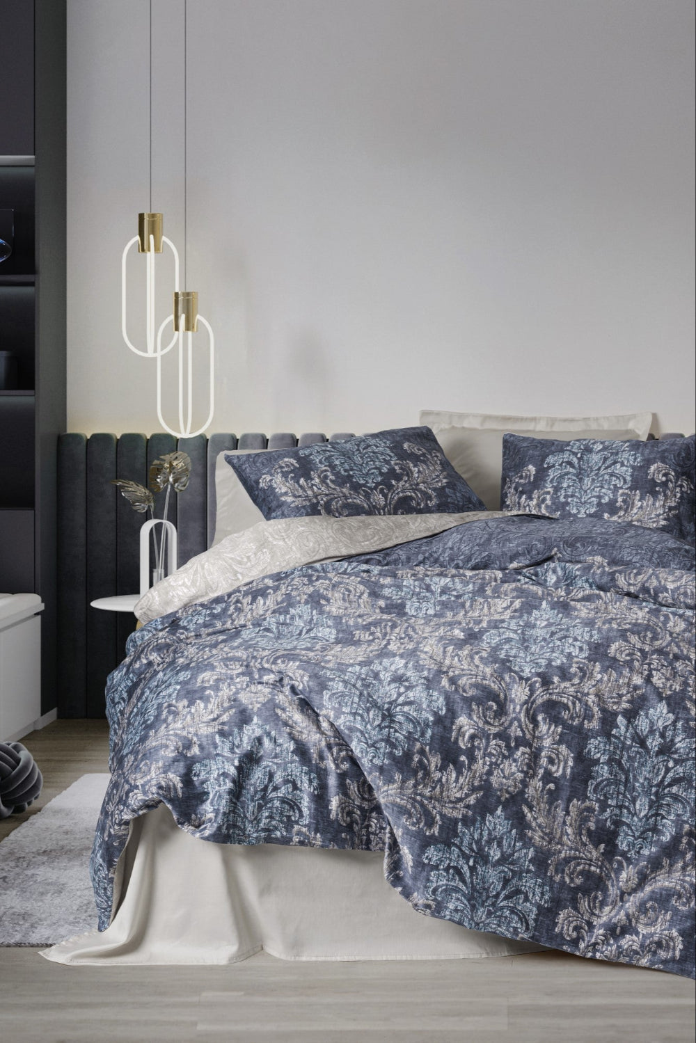 Cotton Box-Saten Çift Kişilik Nevresim Takımı Owen Bej-Nevresim Takımı-1-Milagron.com