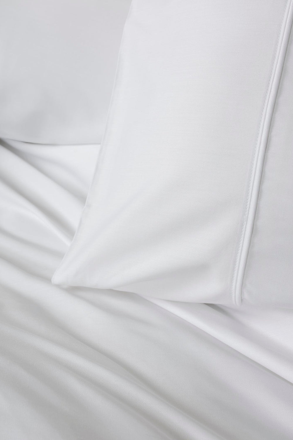 Cotton Box-Silky Saten Çift Kişilik Nevresim Takımı Beyaz-Nevresim Takımı-2-Milagron.com