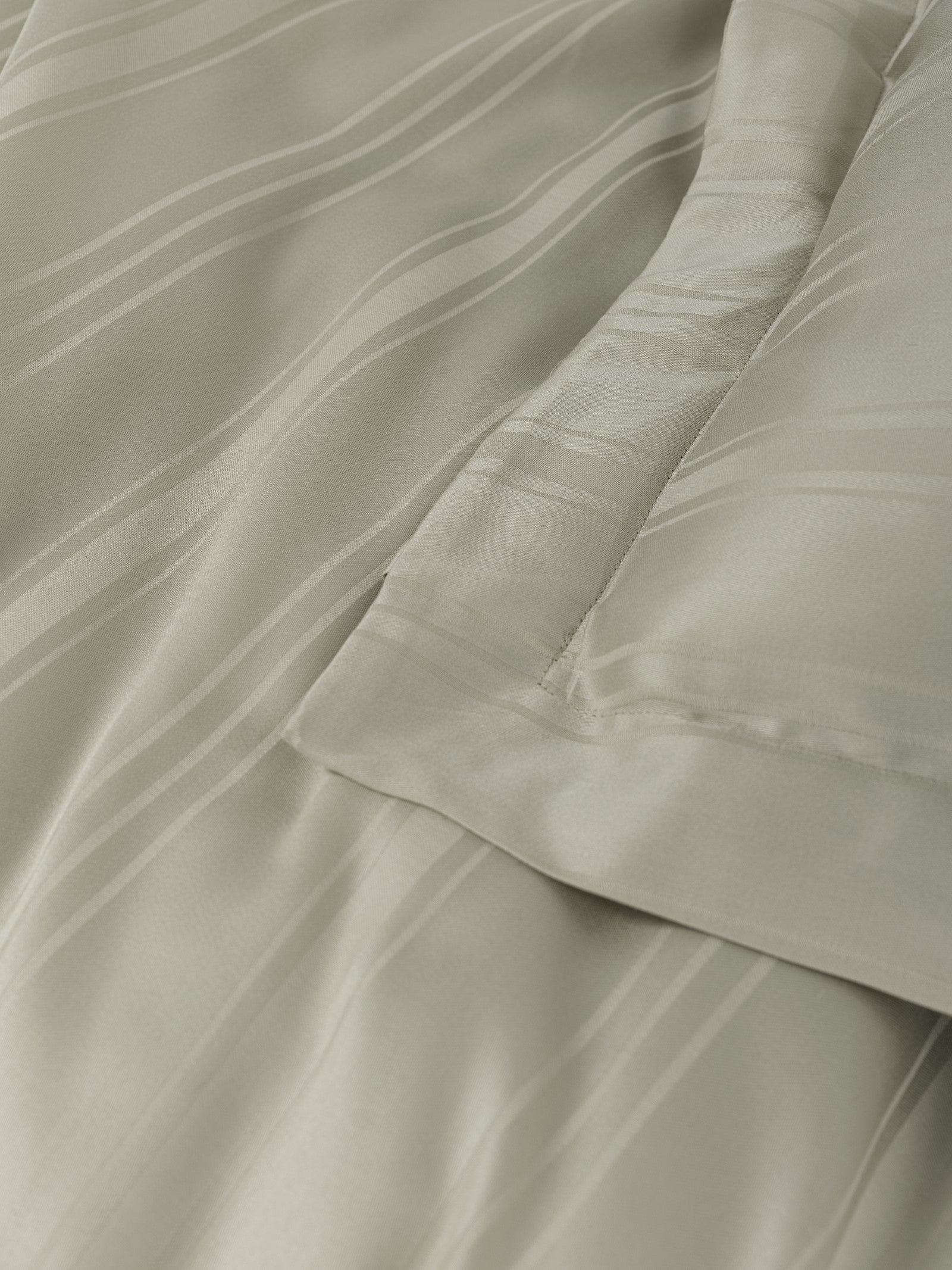 Cotton Box-Smart Bambu Saten Çift Kişilik Nevresim Takımı Stripe Bej-Nevresim Takımı-3-Milagron.com