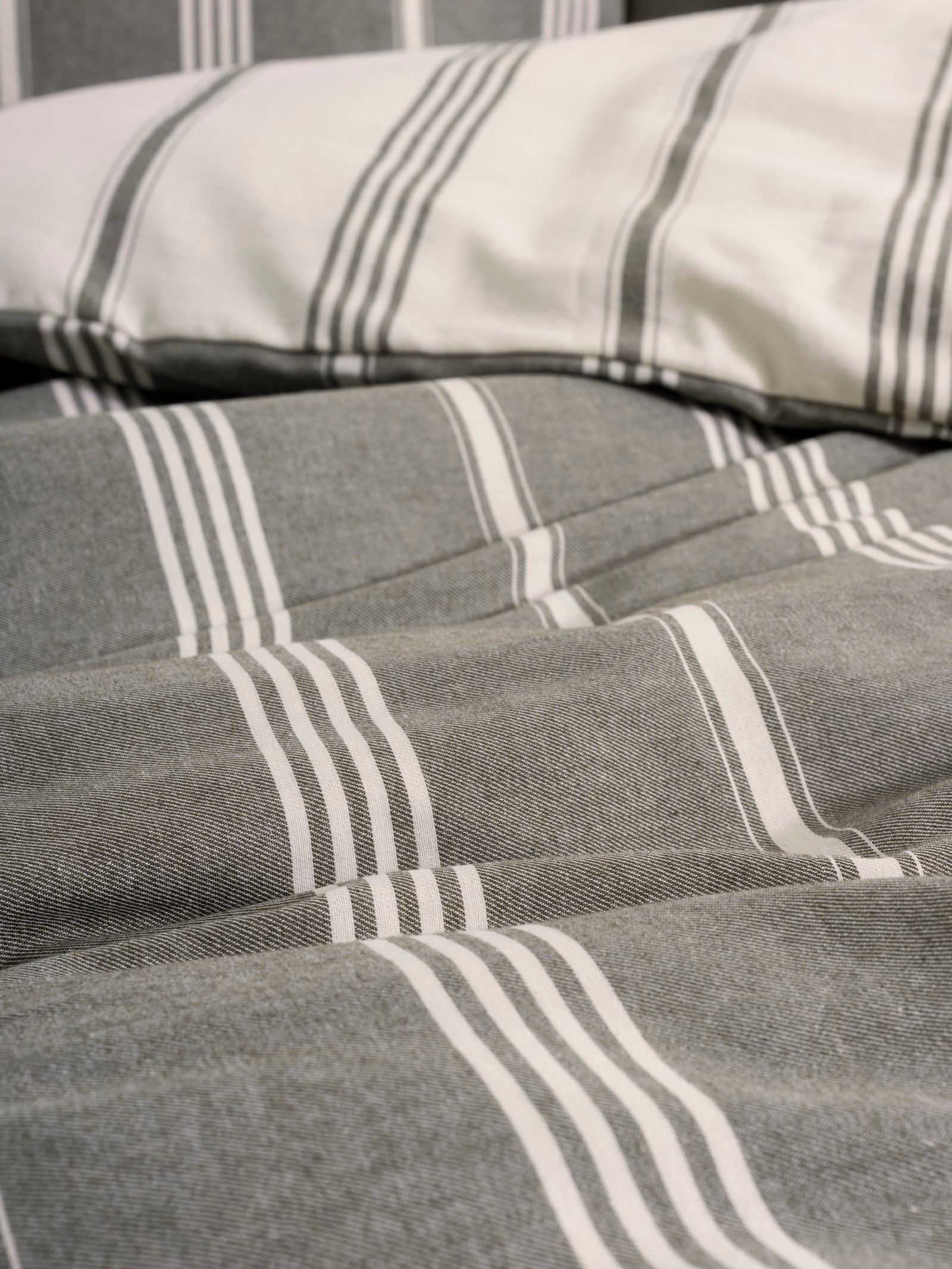 Cotton Box-Smooth Tek Kişilik Nevresim Takımı Jamira Haki-Nevresim Takımı-2-Milagron.com