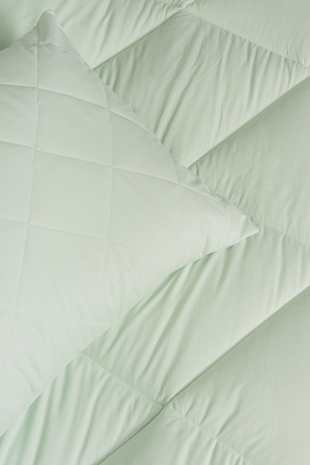 Cotton Box-Softwash Çift Kişilik Yorgan Seti Adaçayı 180x200 Lastikli Çarşaf-Yorgan-3-Milagron.com