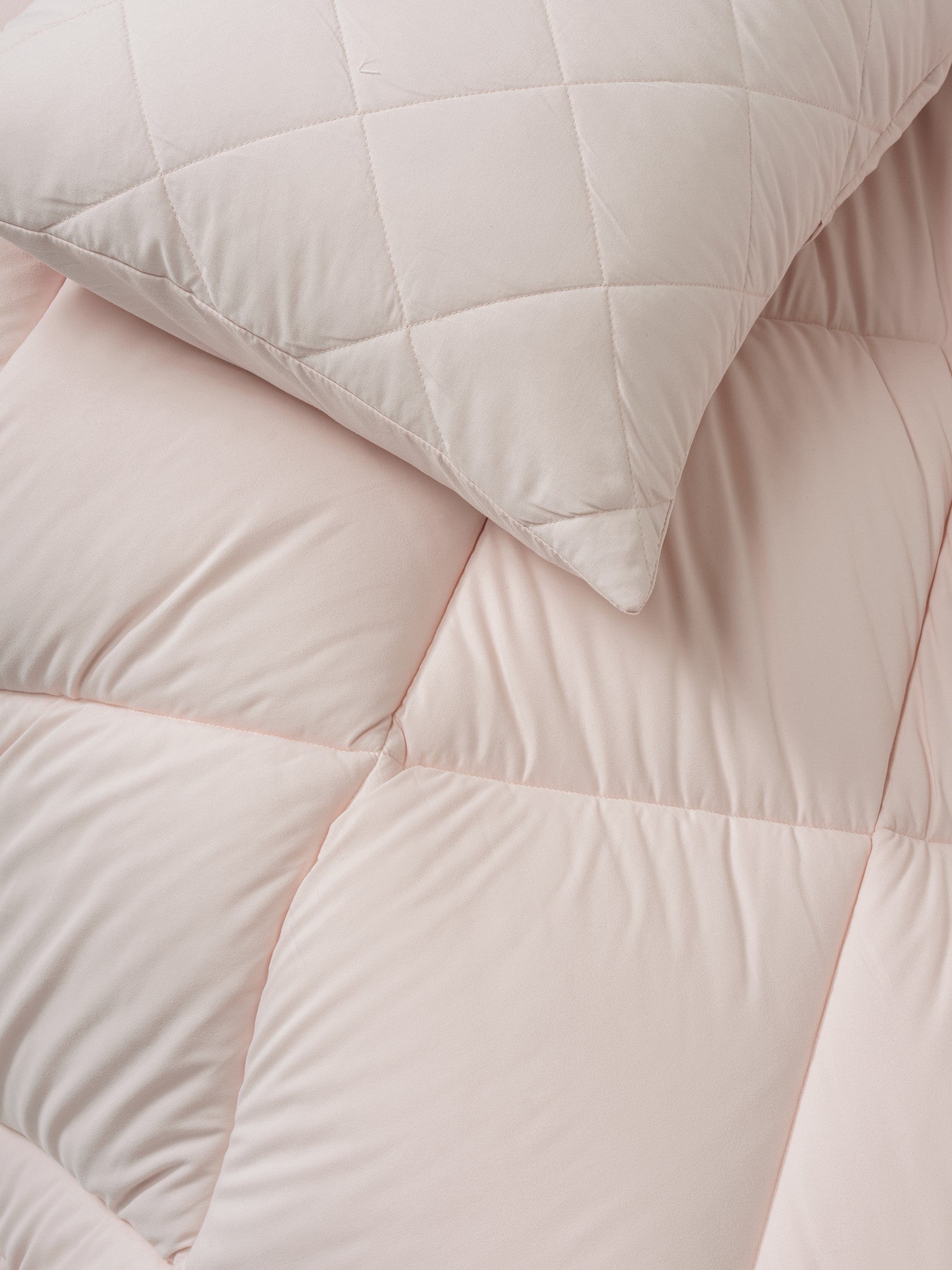 Cotton Box-Softwash Tek Kişilik Yorgan Seti Pembe-Yorgan-3-Milagron.com