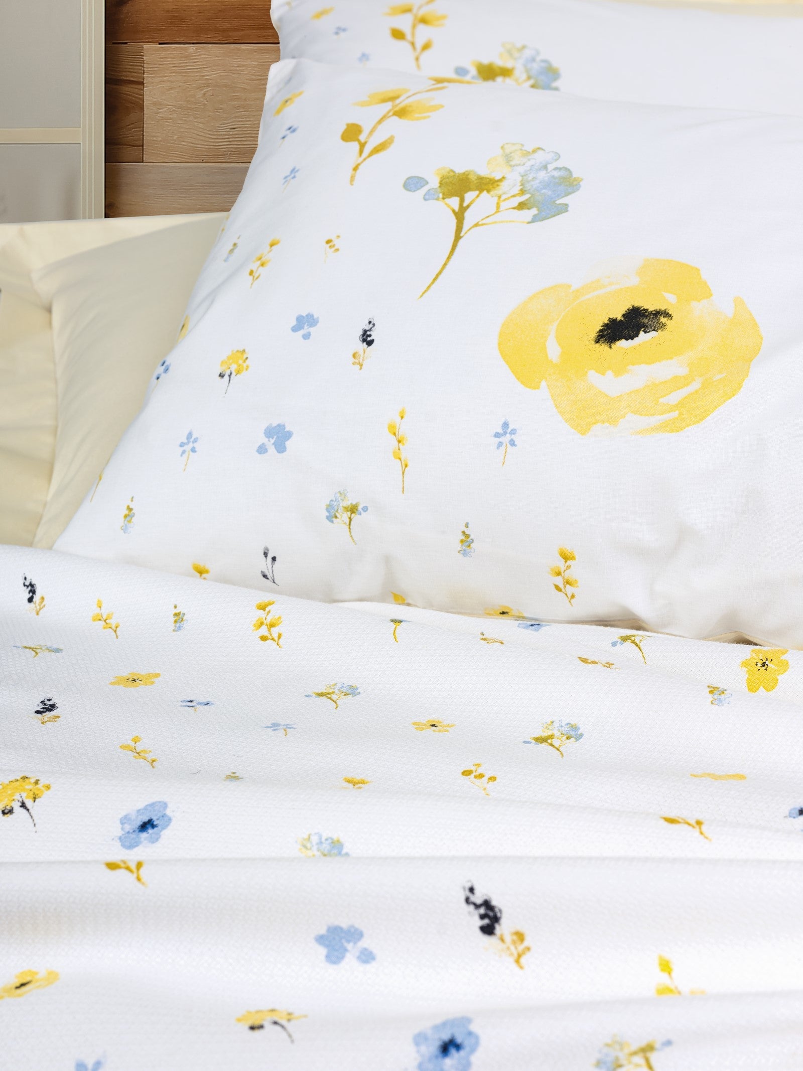 Cotton Box-Cotton Box Sweet çift Kişilik Pike Takımı Dolce Sarı-Çift Kişilik Pike Takımı-2-Milagron.com