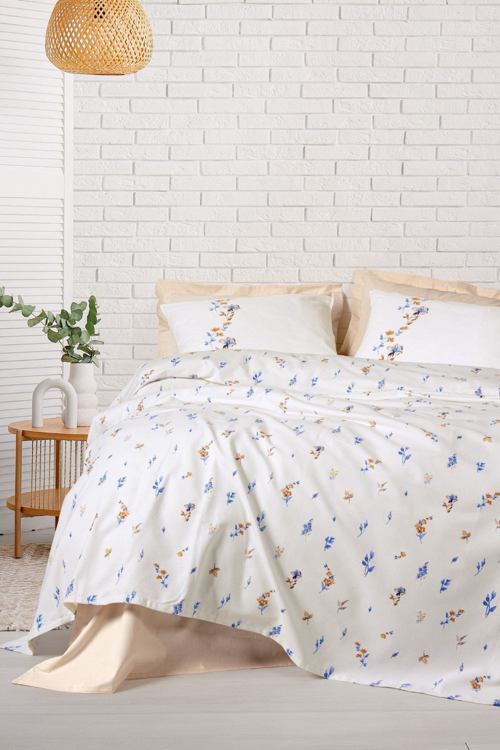 Cotton Box-Cotton Box Sweet çift Kişilik Pike Takımı Feliz Somon-Çift Kişilik Pike Takımı-1-Milagron.com