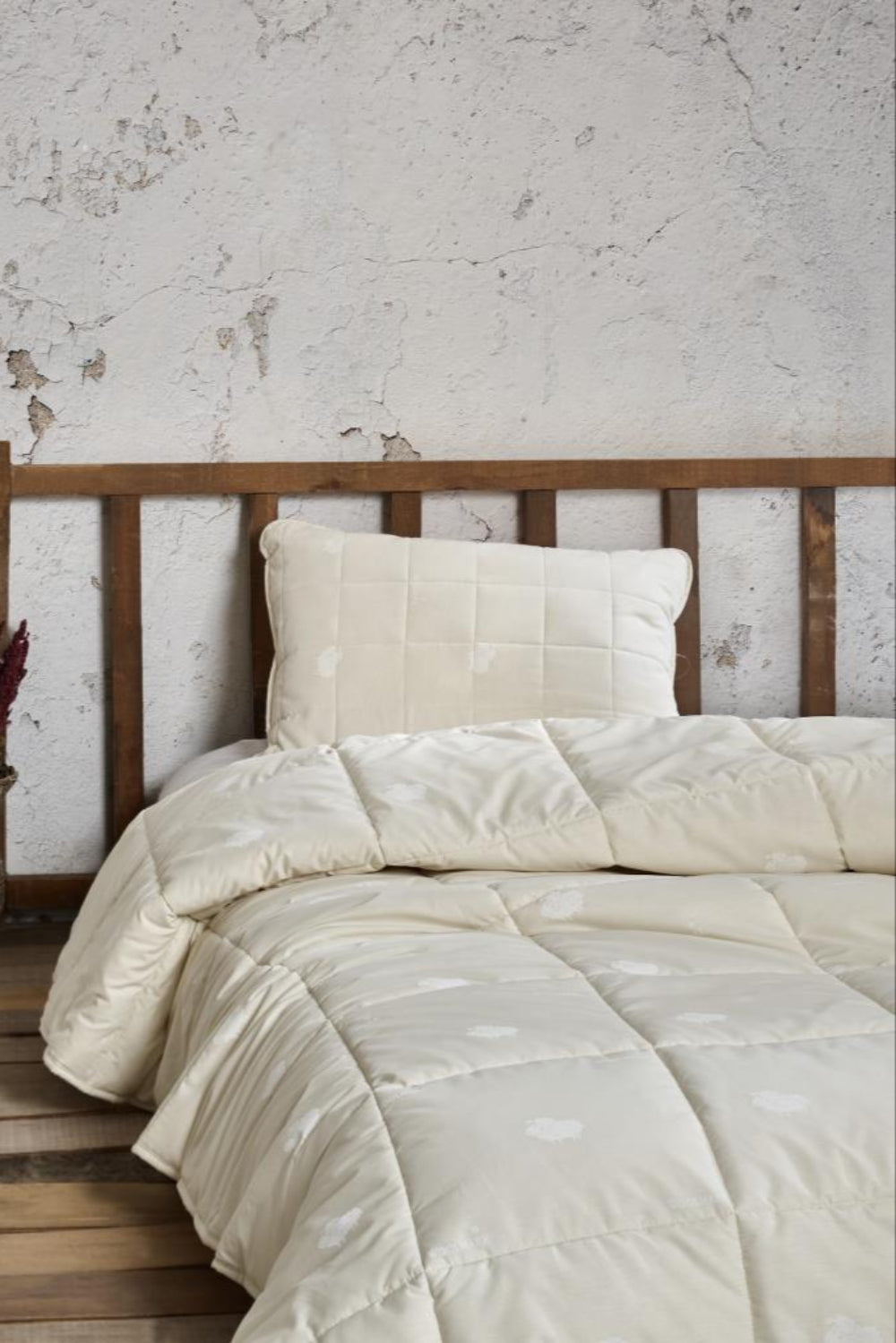 Cotton Box-Tek Kişilik Yün Yorgan-Yorgan-1-Milagron.com