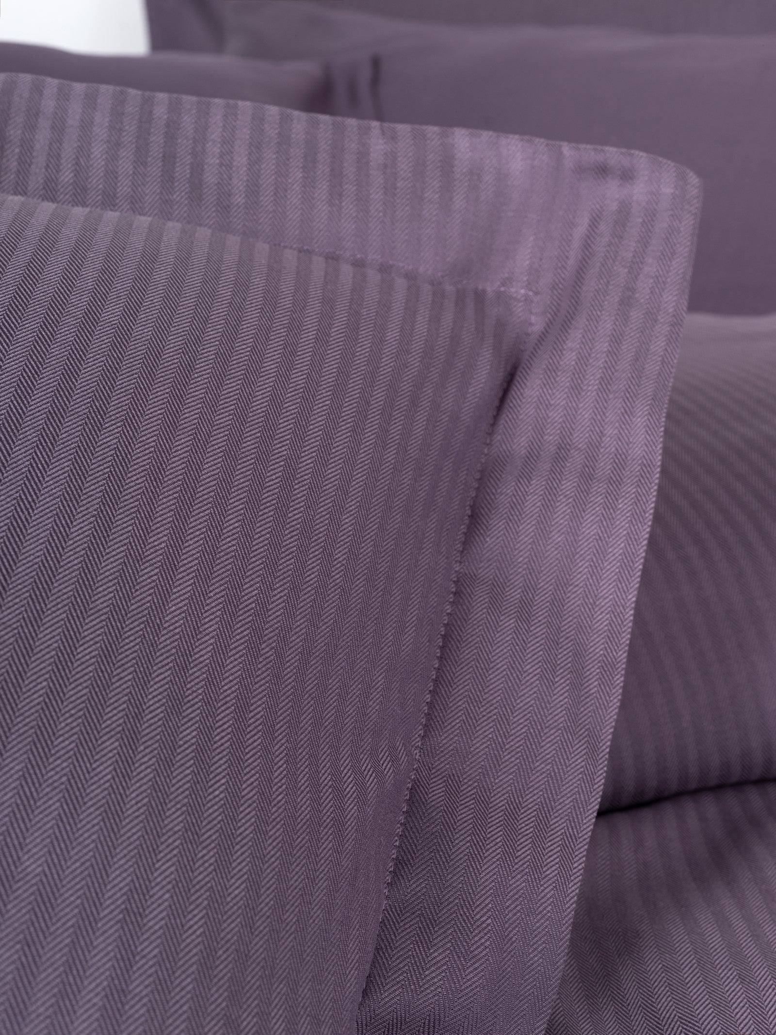 Cotton Box-Tensel Craft Çift Kişilik Nevresim Takımı Mürdüm-Nevresim Takımı-3-Milagron.com