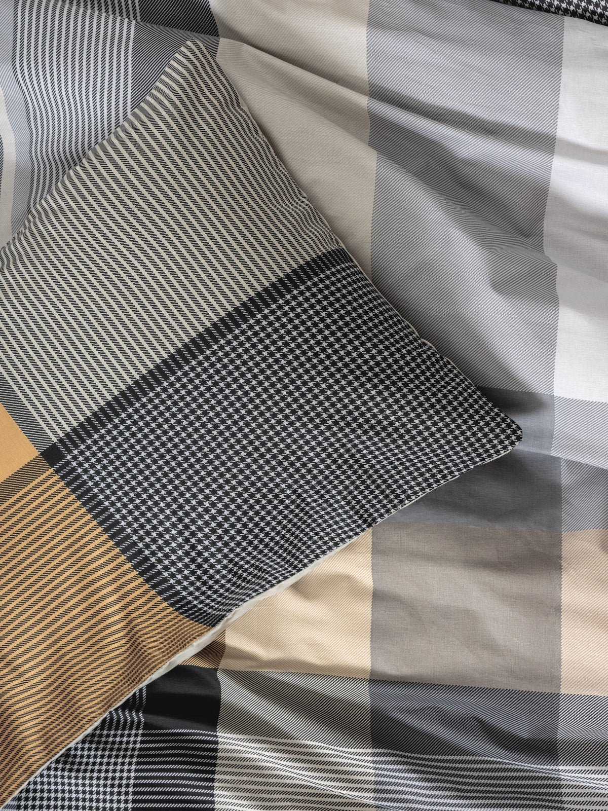 Cotton Box-Torvi Nevresim Takımı, Bej - Çift Kişilik Lastikli Çarşaflı-Nevresim Takımı-2-Milagron.com