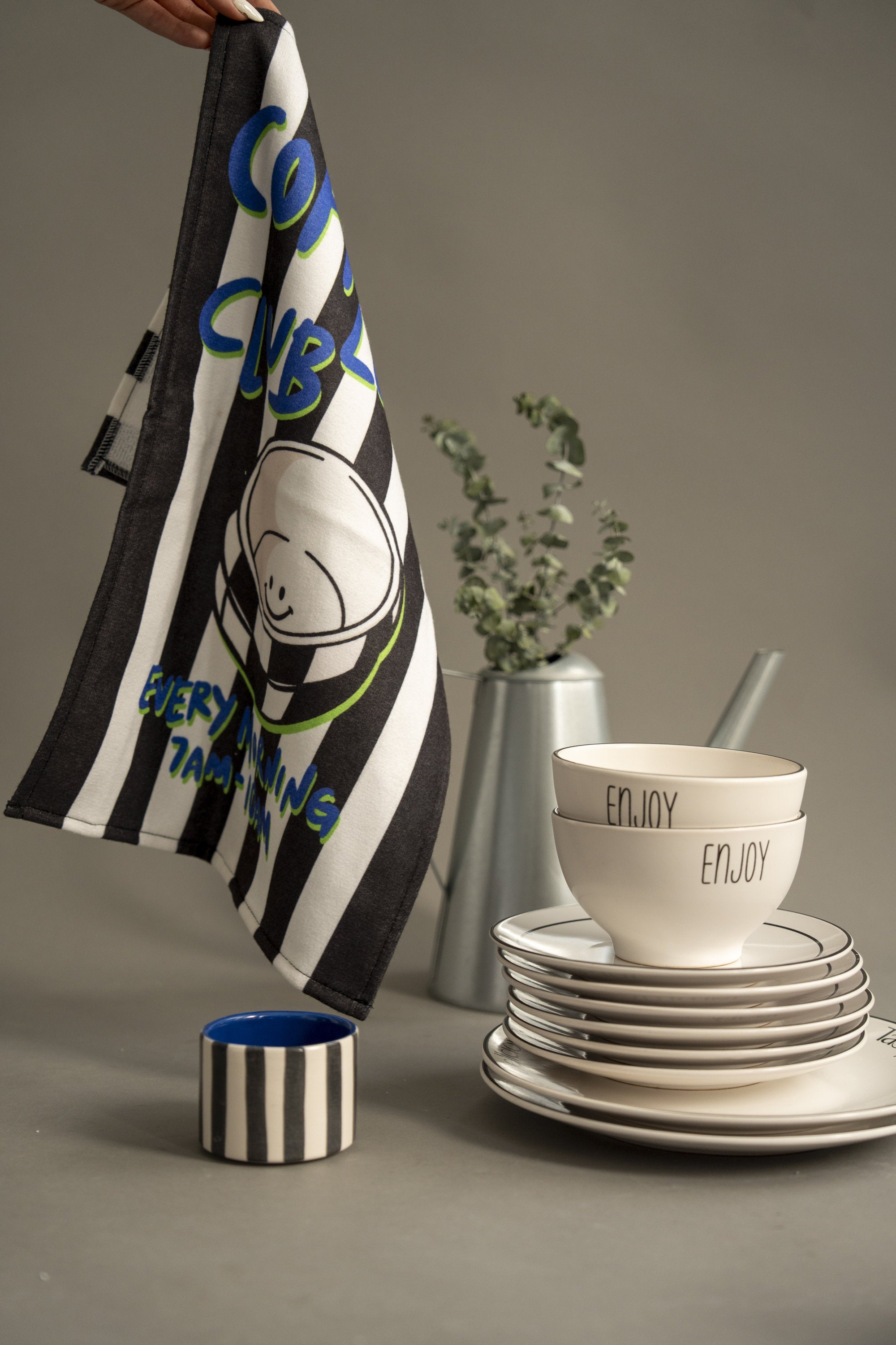 Cozy Home Cheer Kitchen Mutfak Havlusu Coffee Lovers