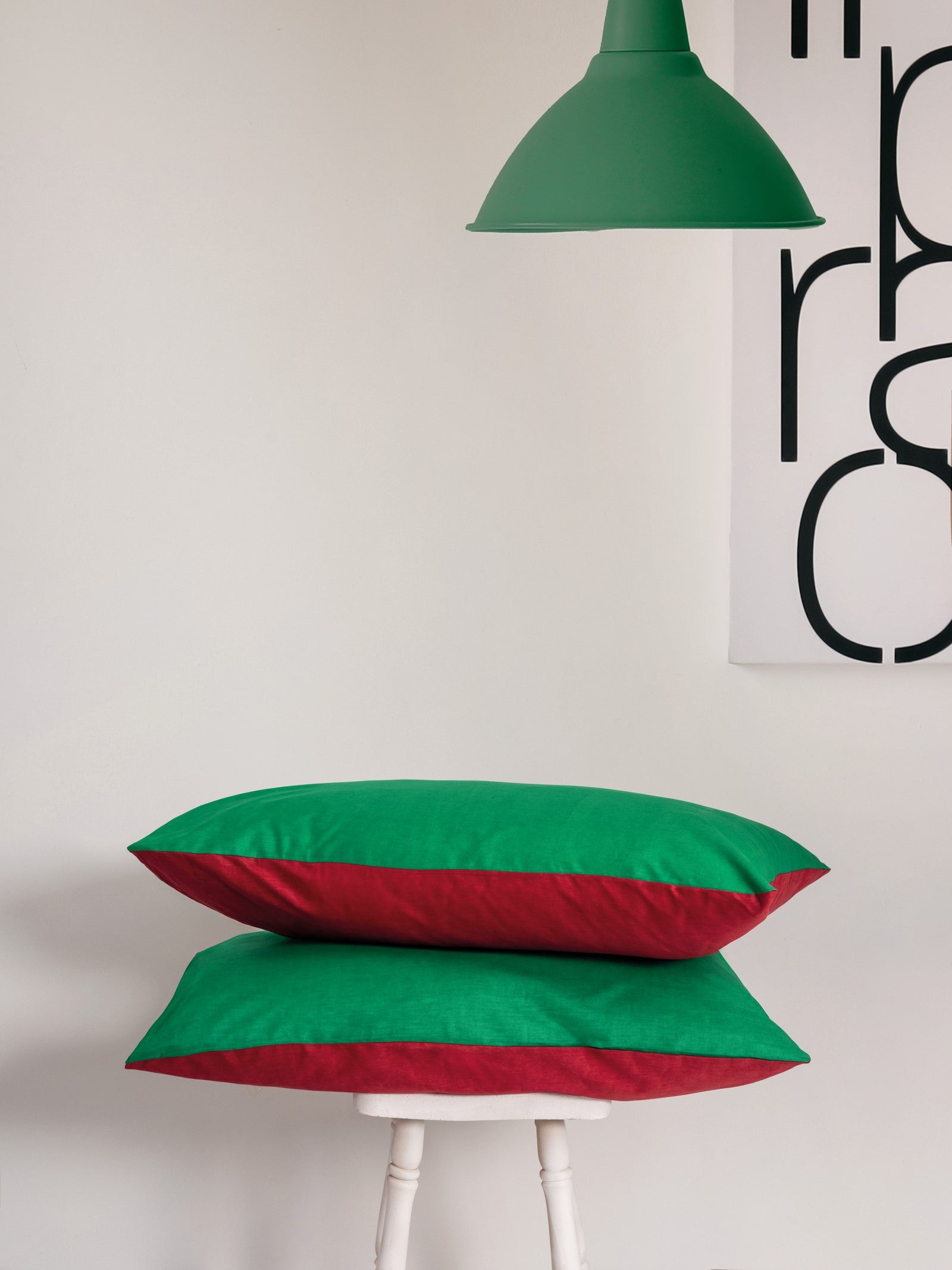 Cozy Home-Cozy Home Festive Tek Kişilik Lastikli çarşaflı Nevresim Takımı Holly Yeşil-Tek Kişilik Nevresim Takımı-7-Milagron.com