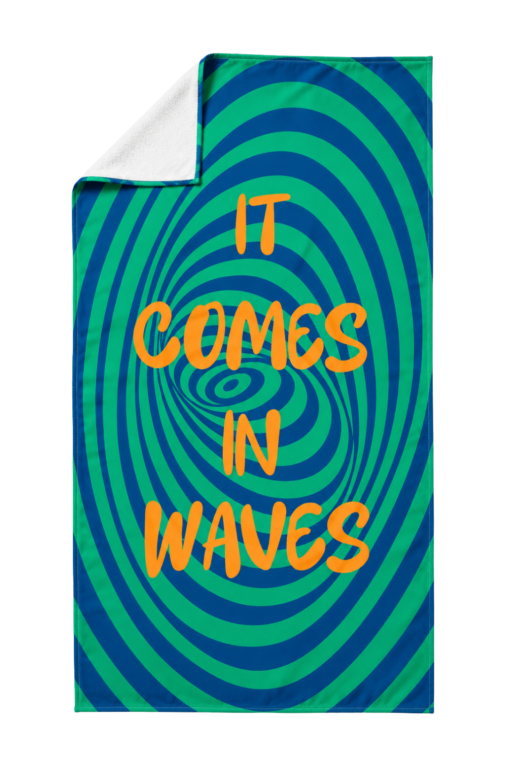 Heatwave Plaj Havlusu Rip Tide Mavi