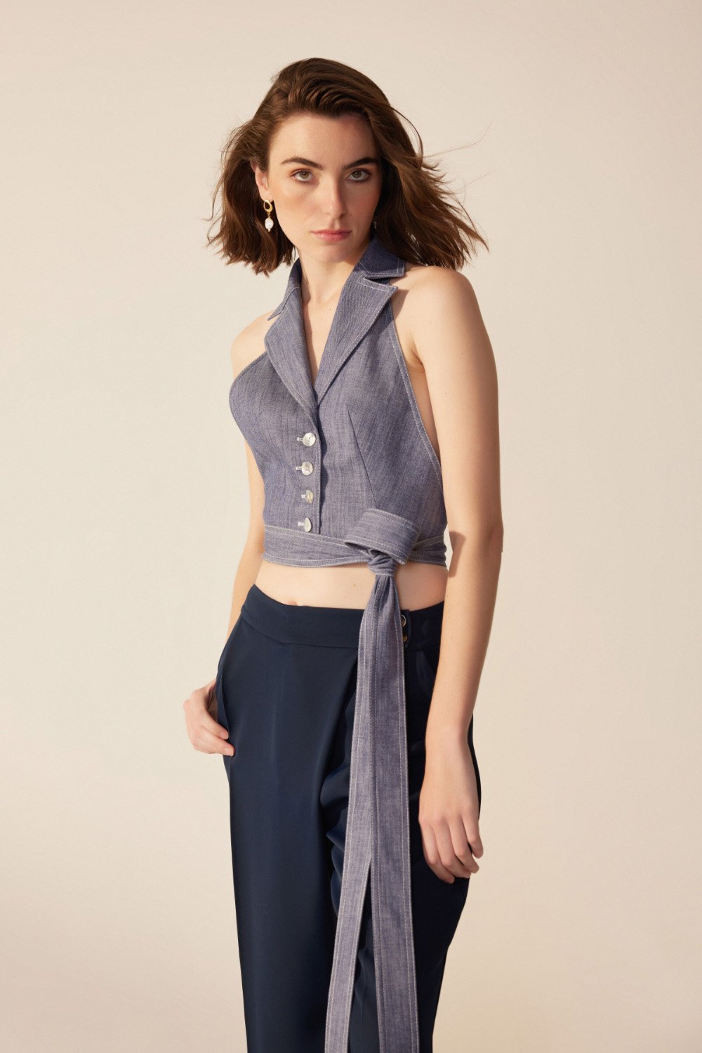 Crescent Line-Coolsky Belt Bluz-Bluz-6-Milagron.com