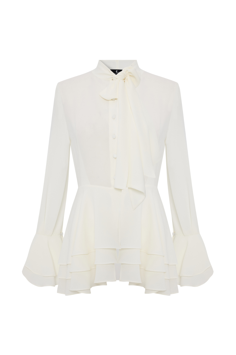 Crescent Line-Dewdrop Gömlek Bluz-Gömlek-2-Milagron.com