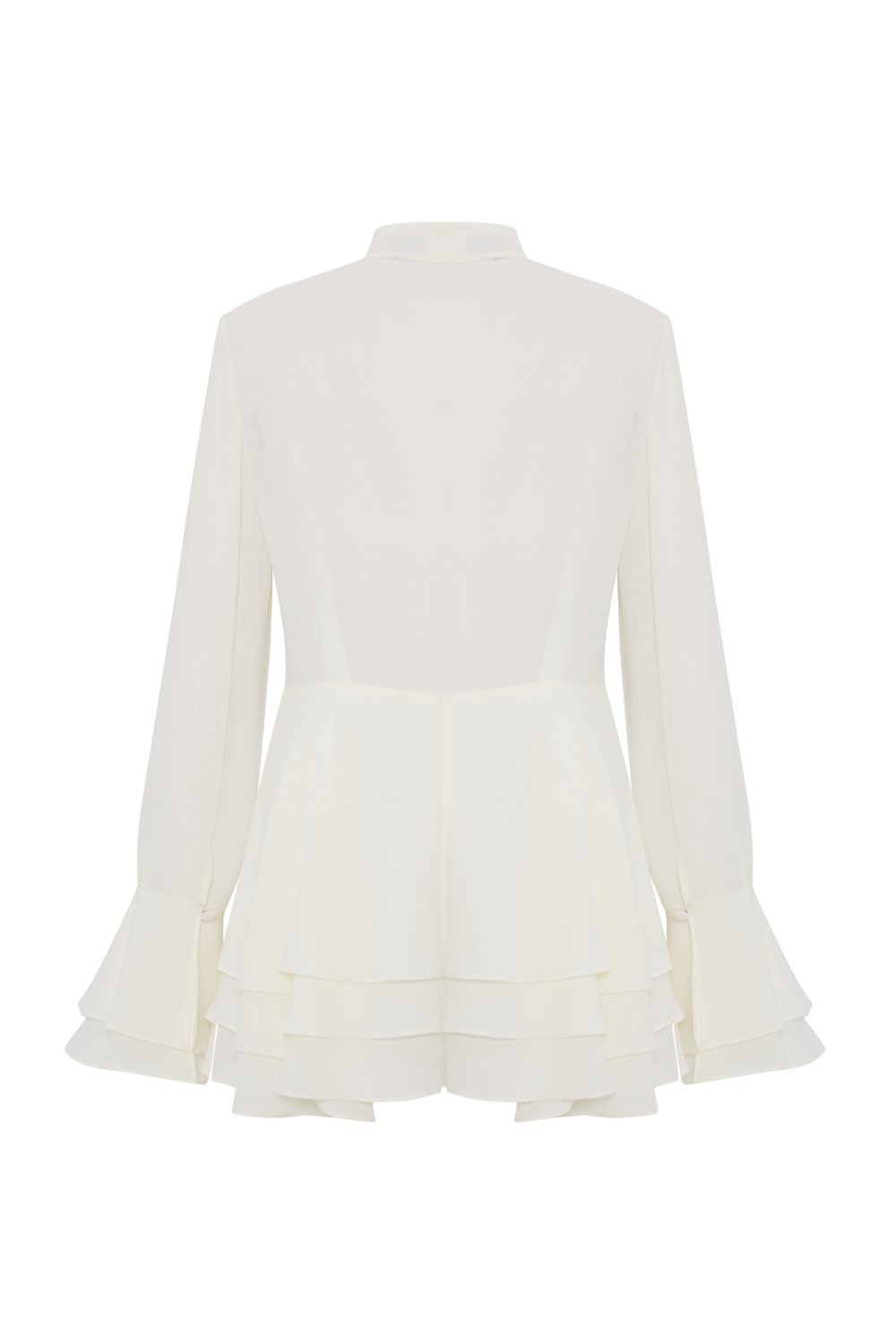 Crescent Line-Dewdrop Gömlek Bluz-Gömlek-3-Milagron.com