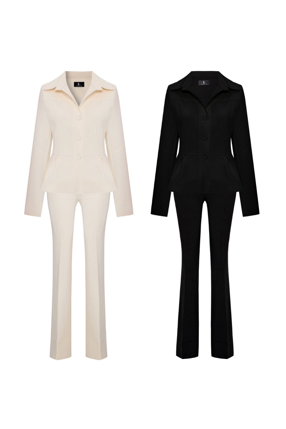 Crescent Line-Elegance Ceket Krem-Ceket-6-Milagron.com