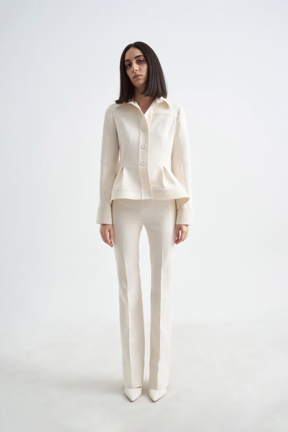 Crescent Line-Elegance Ceket Krem-Ceket-9-Milagron.com