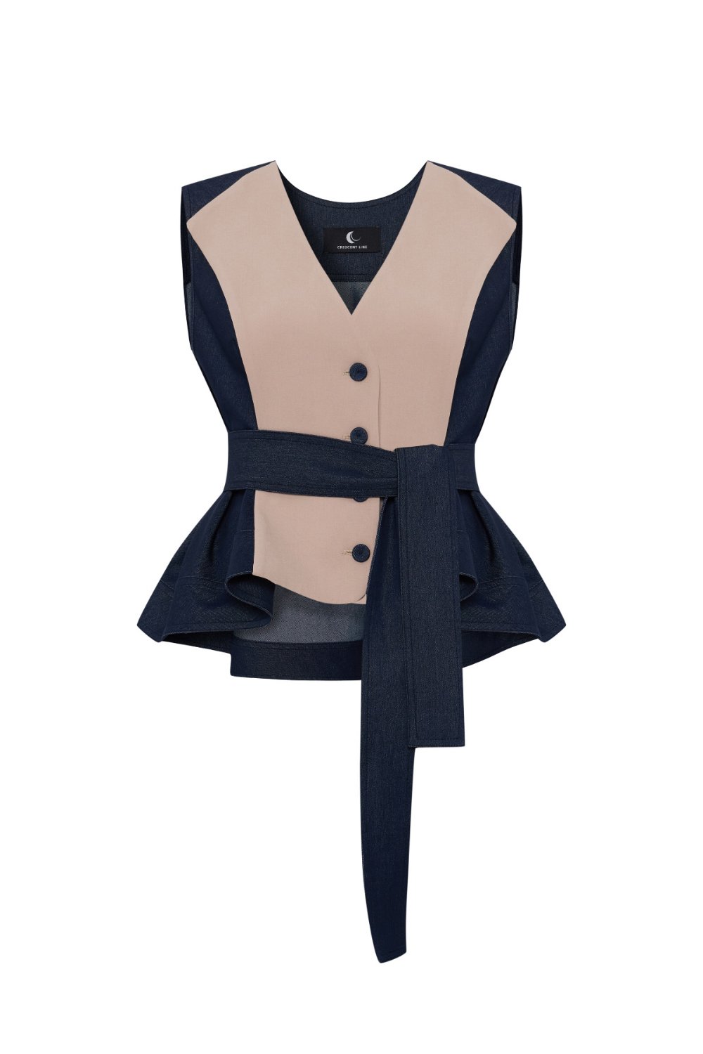 Crescent Line-Equinox Yelek Bluz-Bluz-2-Milagron.com