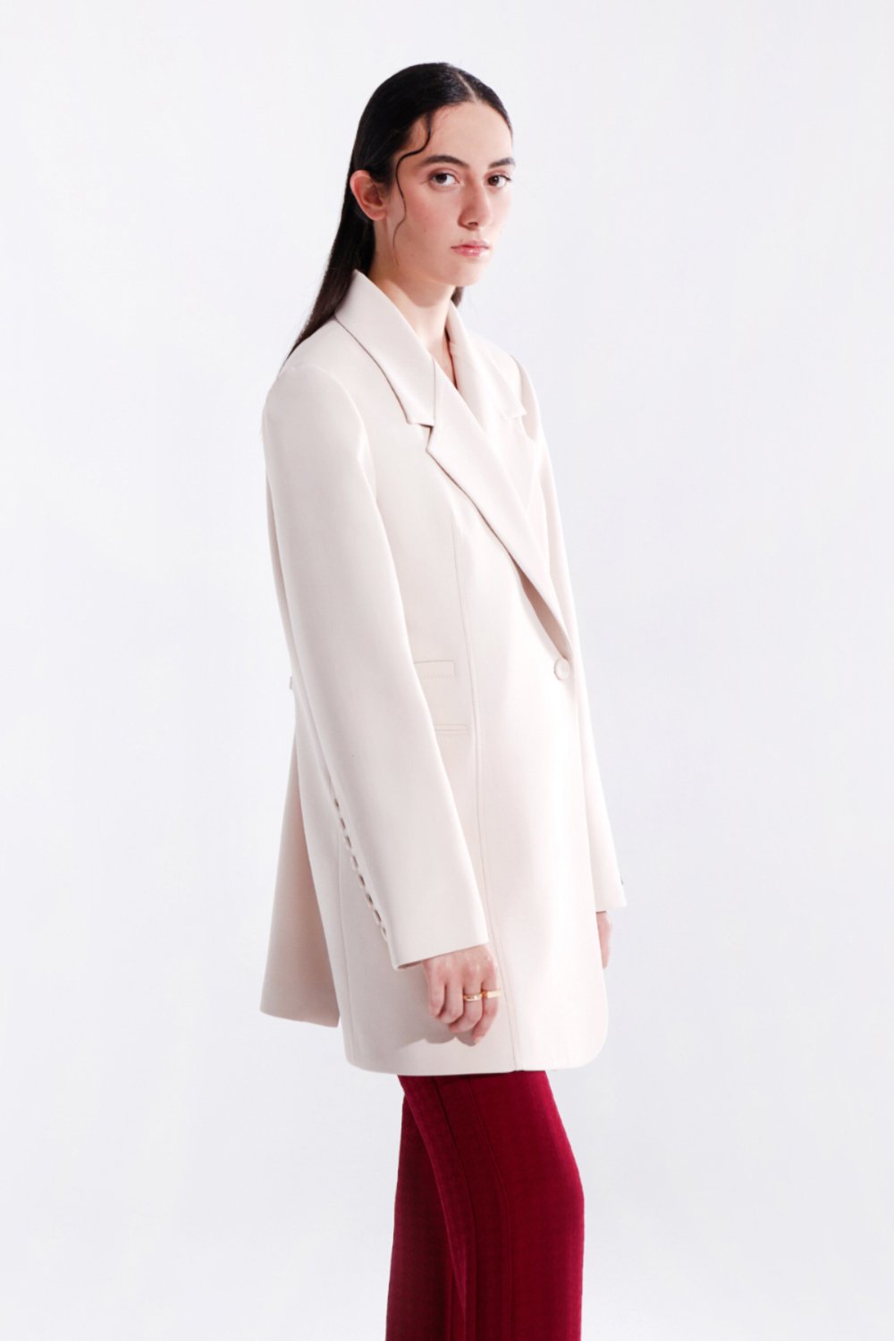 Crescent Line-Halo Blazer Ceket & Elbise-Ceket-2-Milagron.com