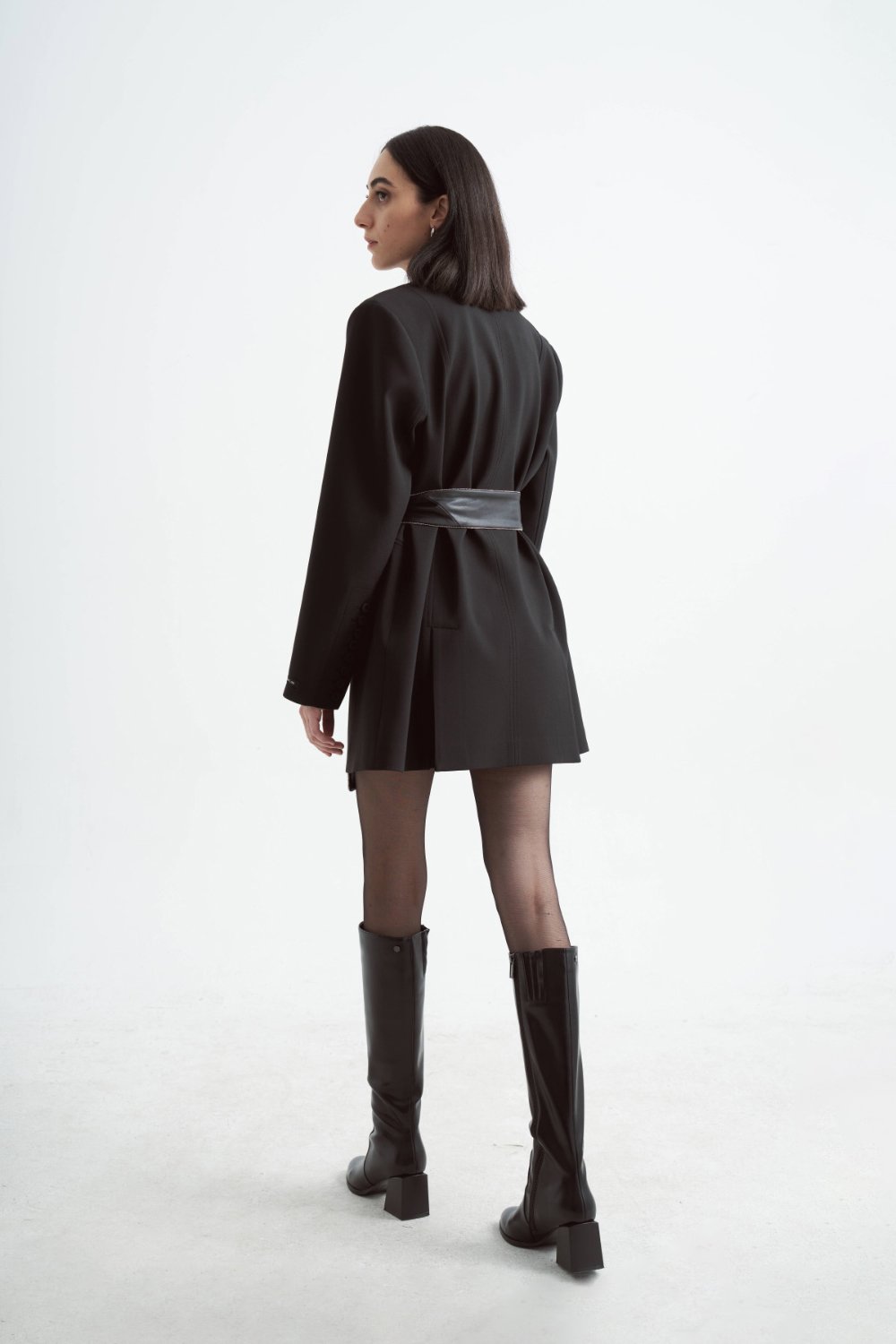 Crescent Line-Majestic Blazer Ceket & Elbise-Ceket-4-Milagron.com