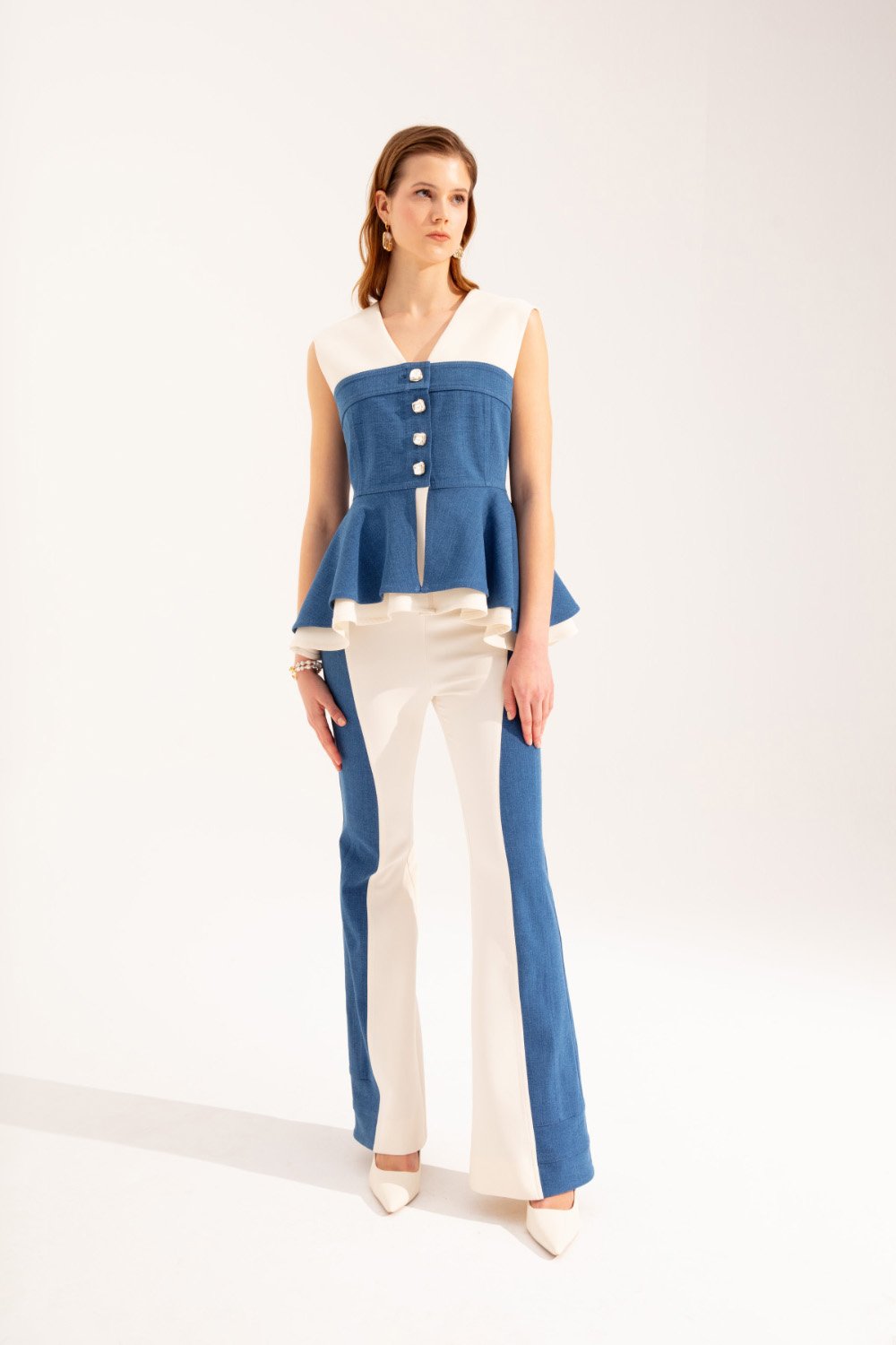 Crescent Line-Marine Yelek Bluz-Bluz-3-Milagron.com