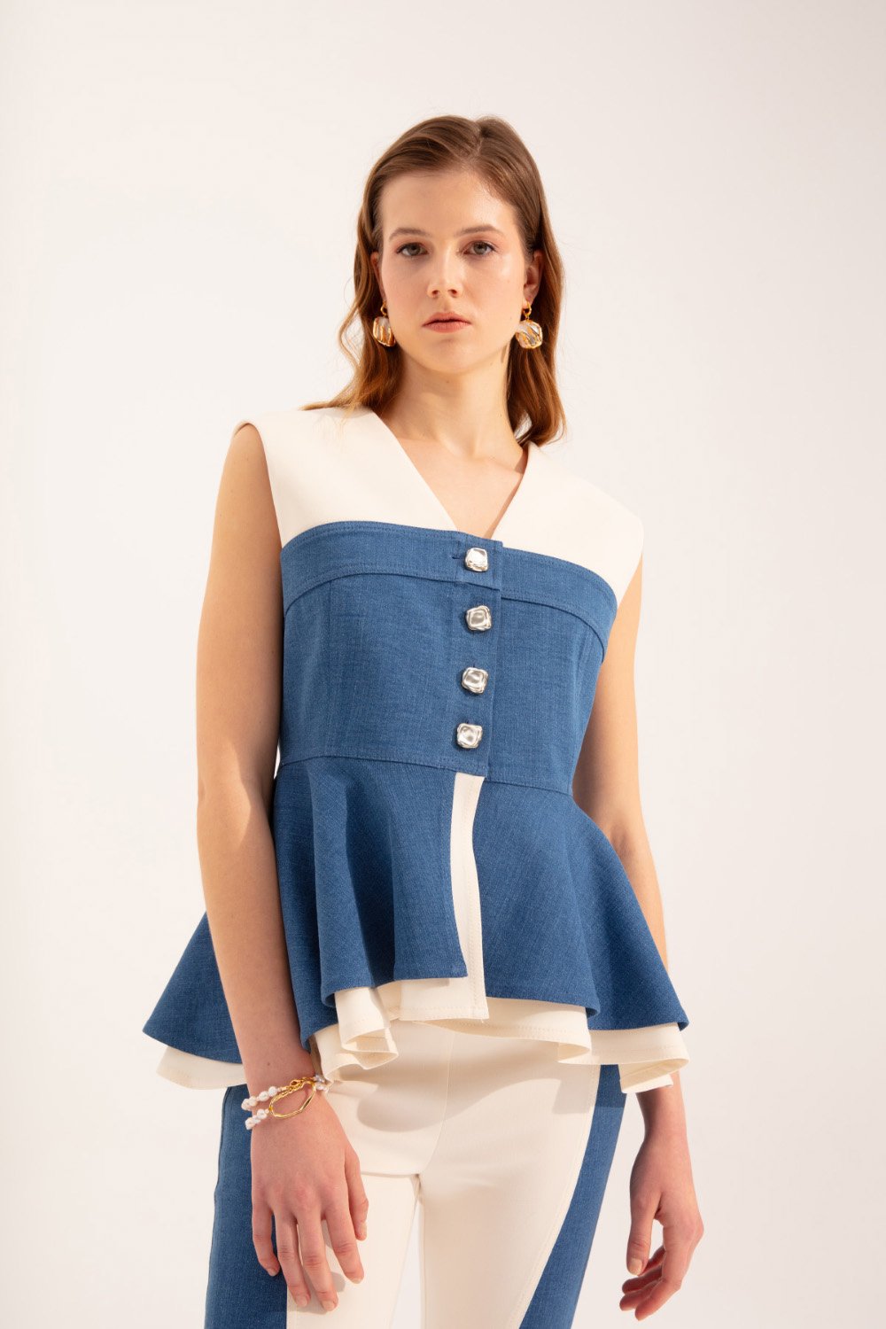 Crescent Line-Marine Yelek Bluz-Bluz-4-Milagron.com