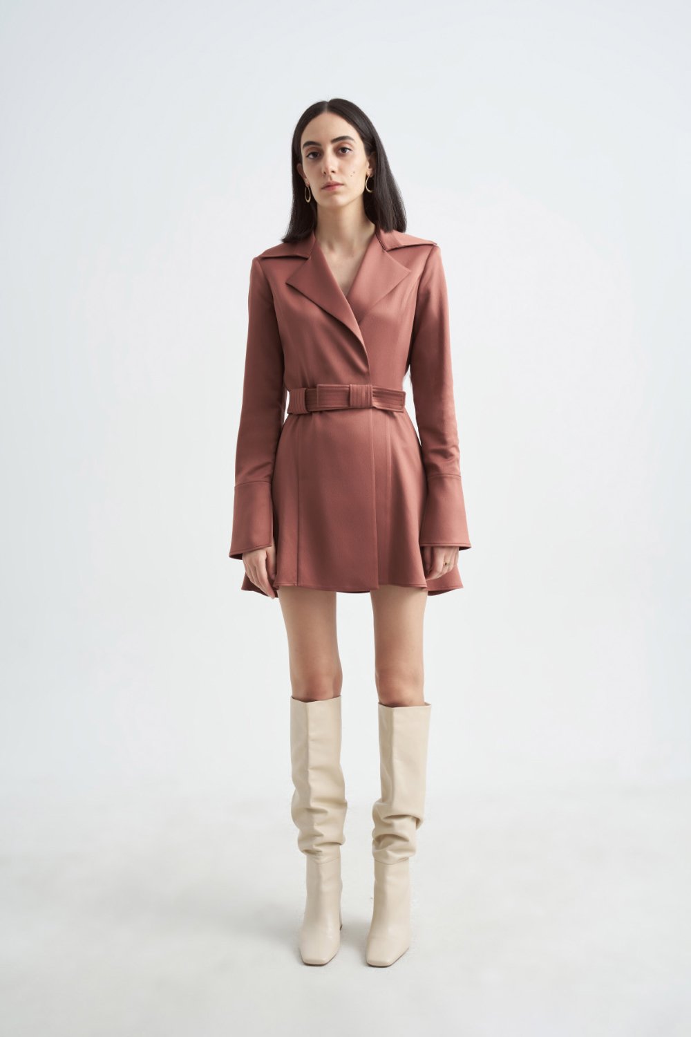 Crescent Line-Miracle Ceket Elbise-Elbise-2-Milagron.com