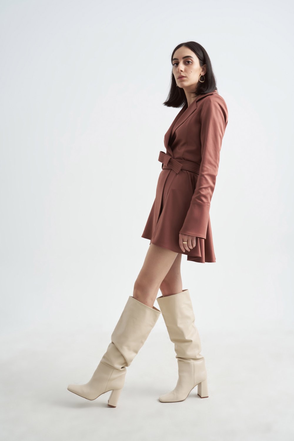 Crescent Line-Miracle Ceket Elbise-Elbise-5-Milagron.com