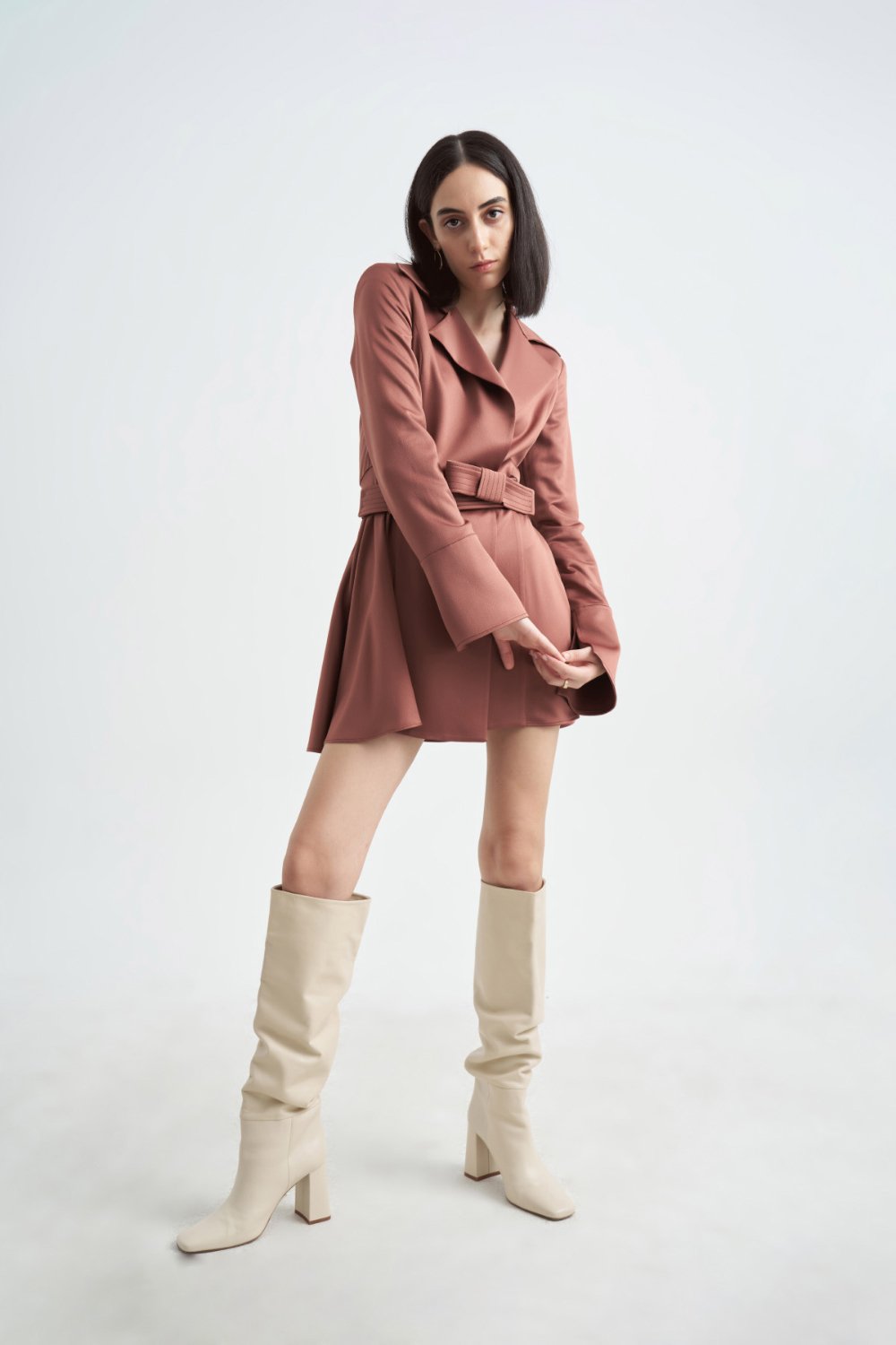 Crescent Line-Miracle Ceket Elbise-Elbise-6-Milagron.com