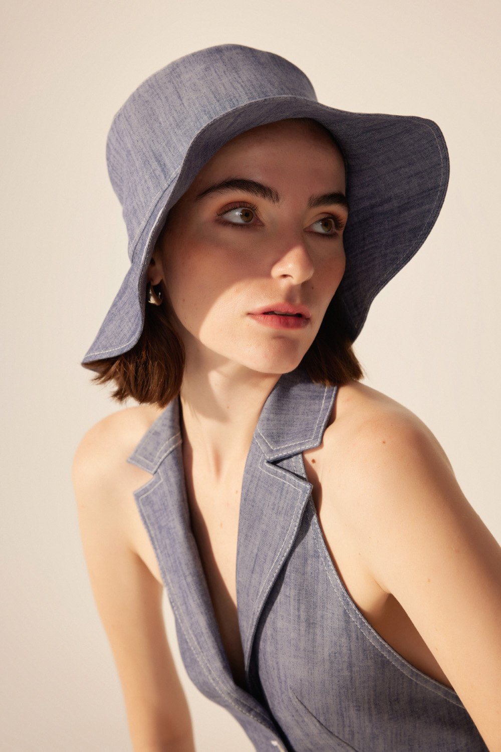 Crescent Line-Mood Bucket Şapka-Bucket Hat-4-Milagron.com