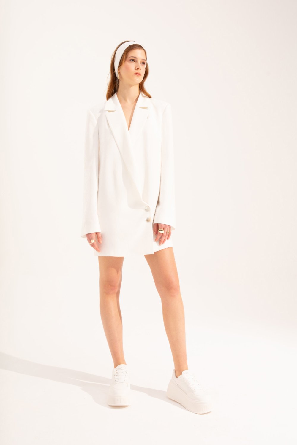 Crescent Line-Nacre Blazer Ceket & Elbise-Ceket-3-Milagron.com