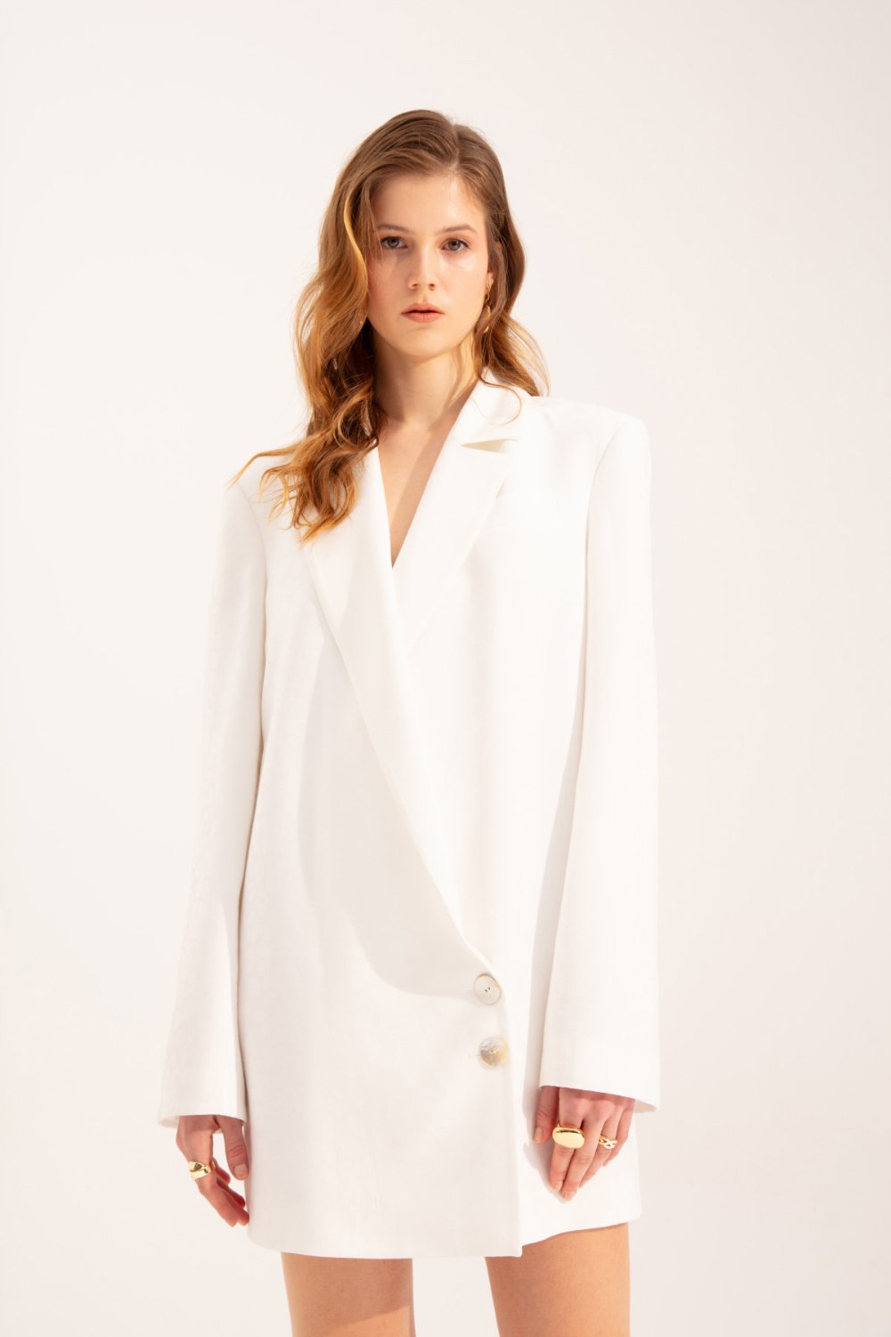 Crescent Line-Nacre Blazer Ceket & Elbise-Ceket-8-Milagron.com