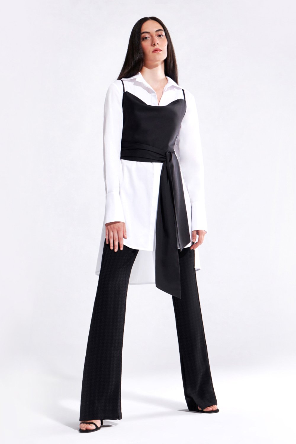 Crescent Line-Phase Pantolon Siyah-Pantolon-2-Milagron.com