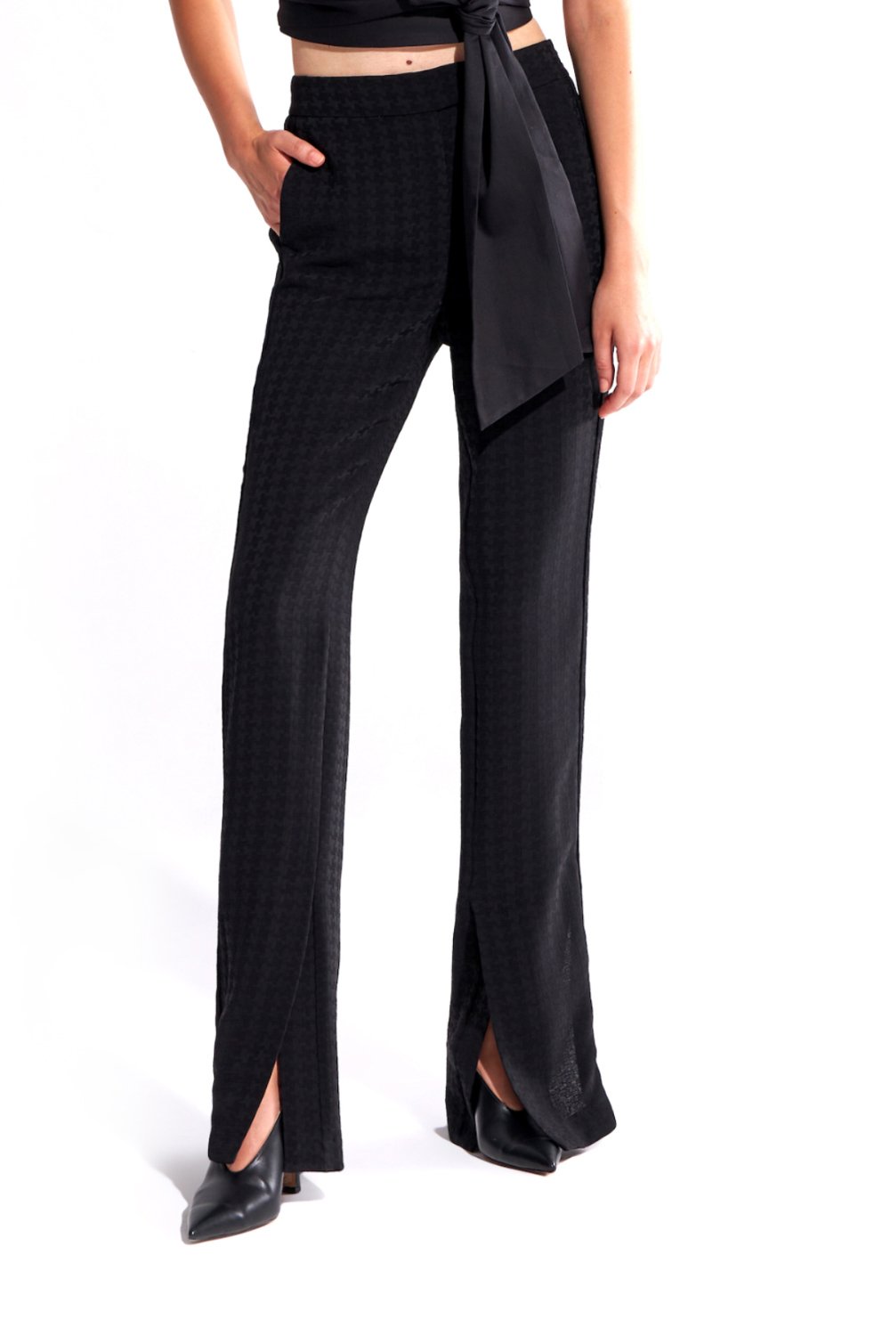 Crescent Line-Phase Pantolon Siyah-Pantolon-3-Milagron.com