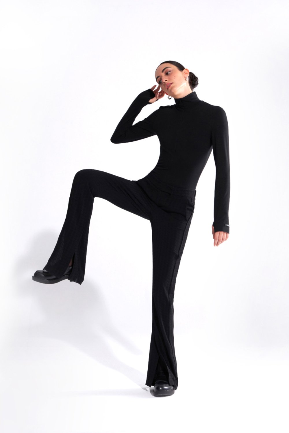 Crescent Line-Phase Pantolon Siyah-Pantolon-5-Milagron.com