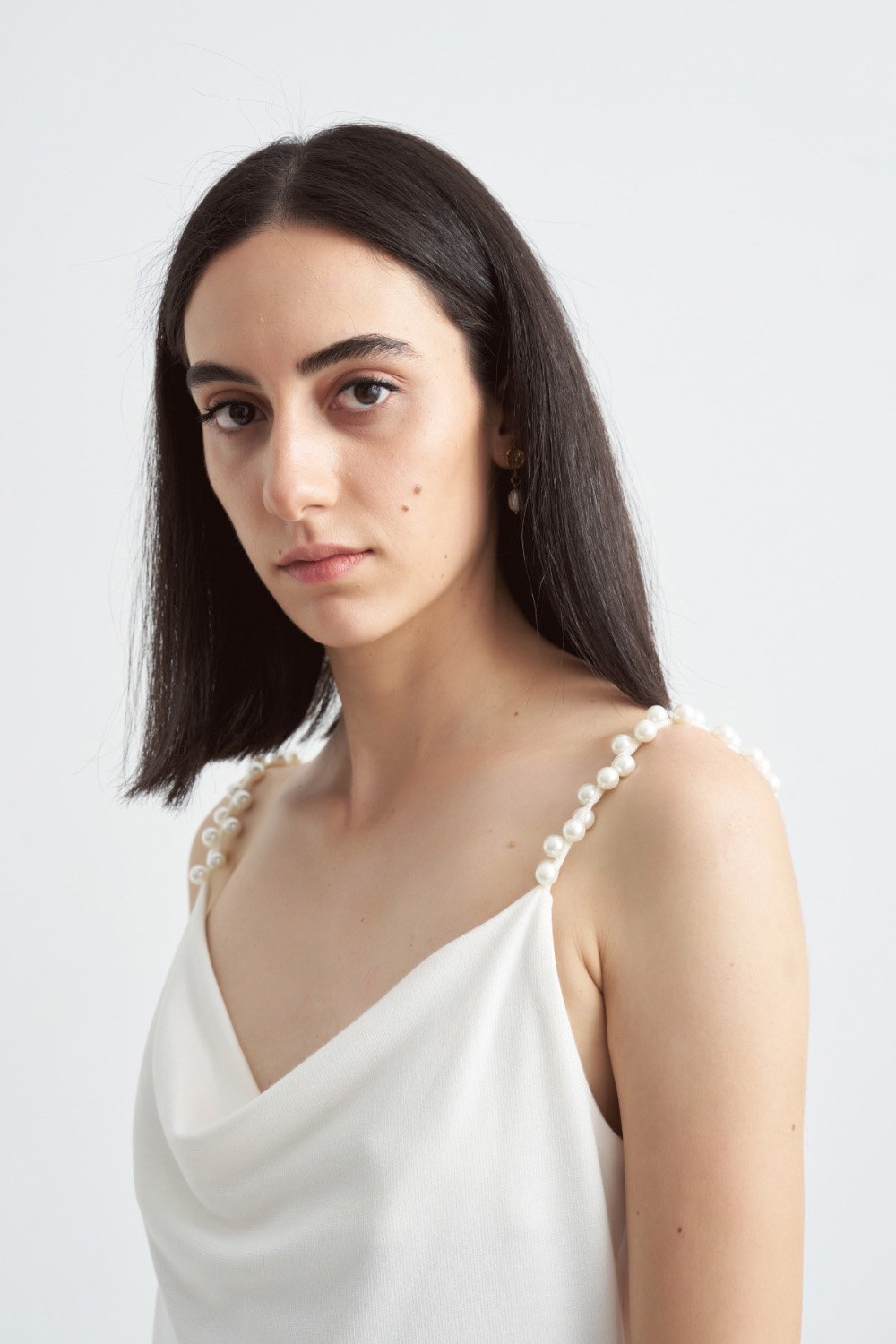 Crescent Line-Queen Elbise Beyaz-Elbise-2-Milagron.com