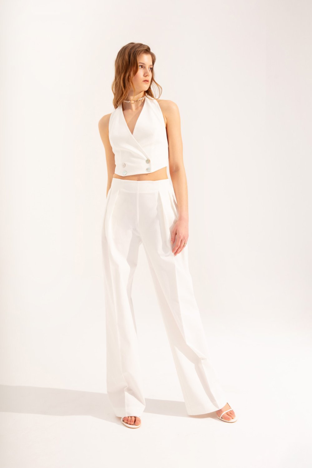 Crescent Line-Sail Pantolon-Kumaş Pantolon-1-Milagron.com